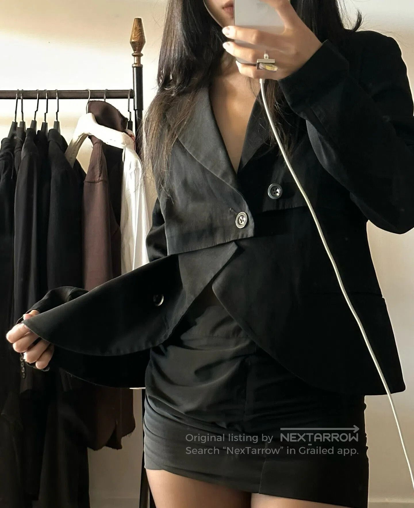 Y's Yohji Yamamoto Deconstructed Jacket. Size M / US 6-8 / IT 42-44 - 1 Thumbnail
