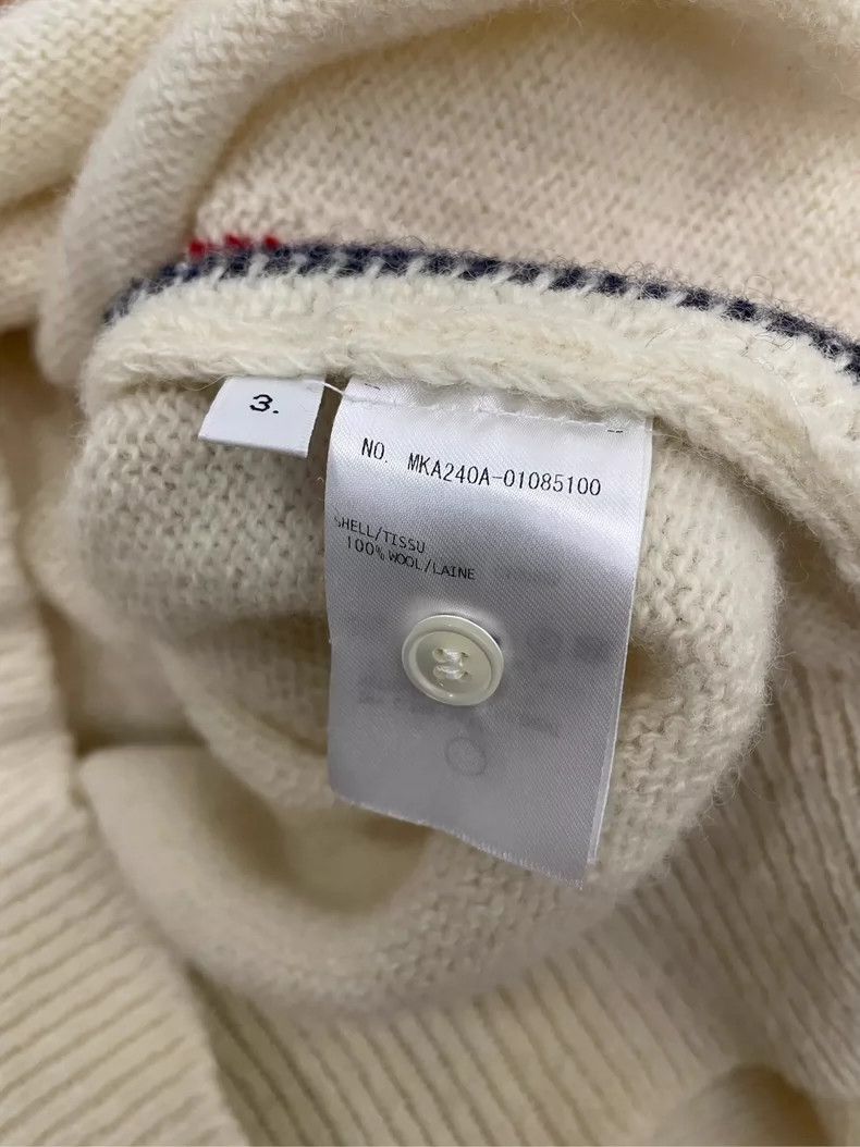 Thom Browne Thom Browne size3 A wool turtleneck sweater Size US L / EU 52-54 / 3 - 2 Thumbnail