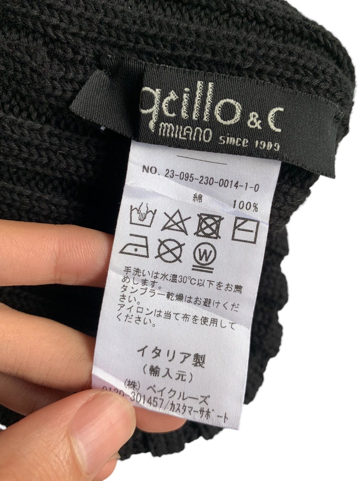 Japanese Brand × Kapital × Vintage MADE IN ITALY QCILLO & CO WINTER SESSIONS BEANIE HATS Size ONE SIZE - 8 Thumbnail