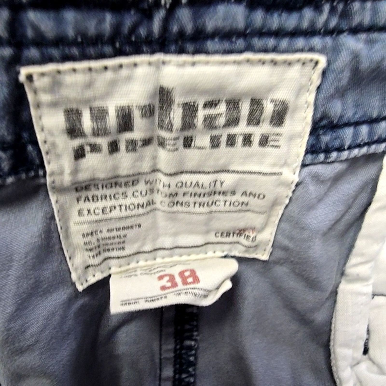Urban Pipeline Urban Pipeline Cargo Shorts Blue Summer 38 Tropical Shorts Size US 38 / EU 54 - 4 Thumbnail