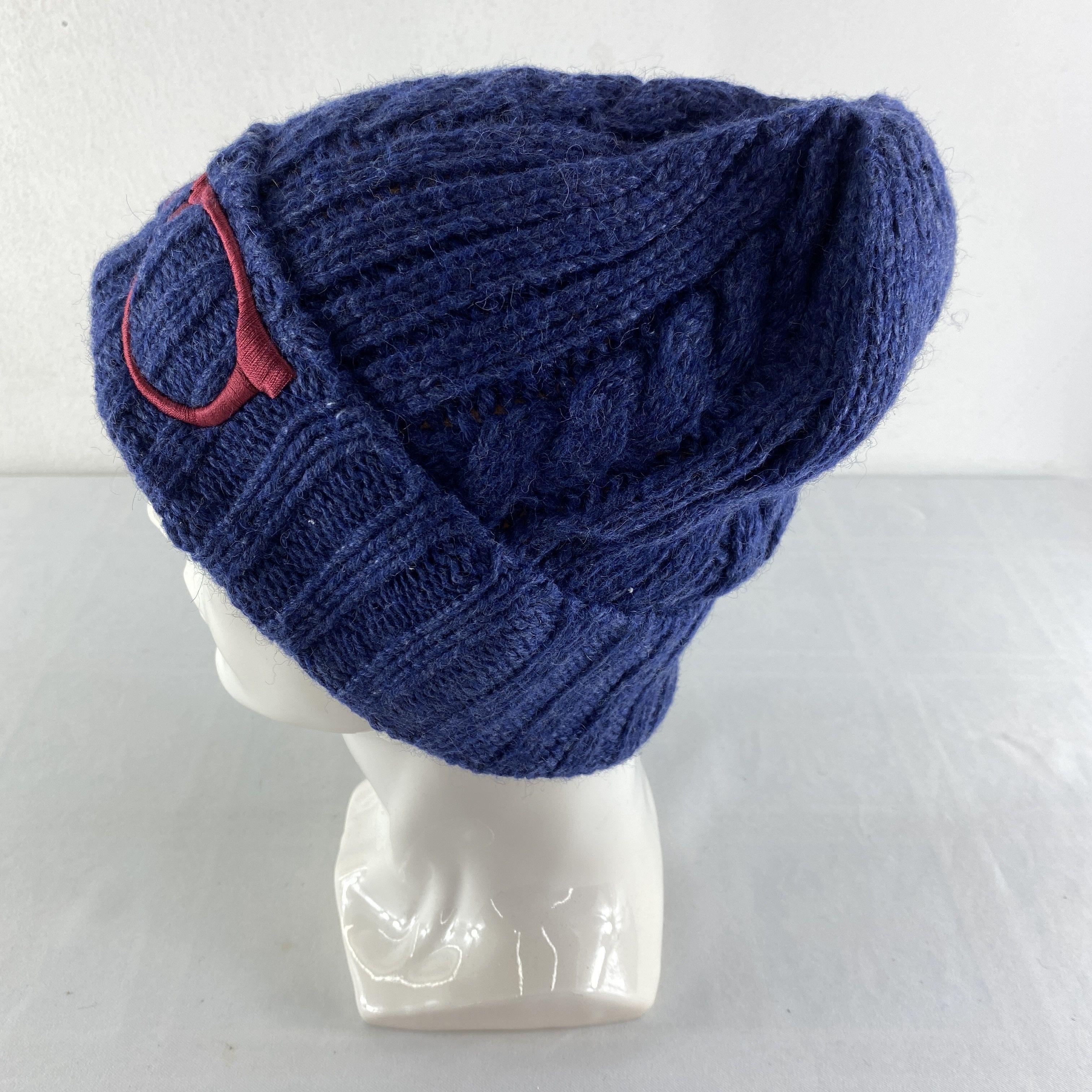 Japanese Brand Spectacles Embroidery Snow Cap Hat Beanie -BN633 Size ONE SIZE - 2 Thumbnail