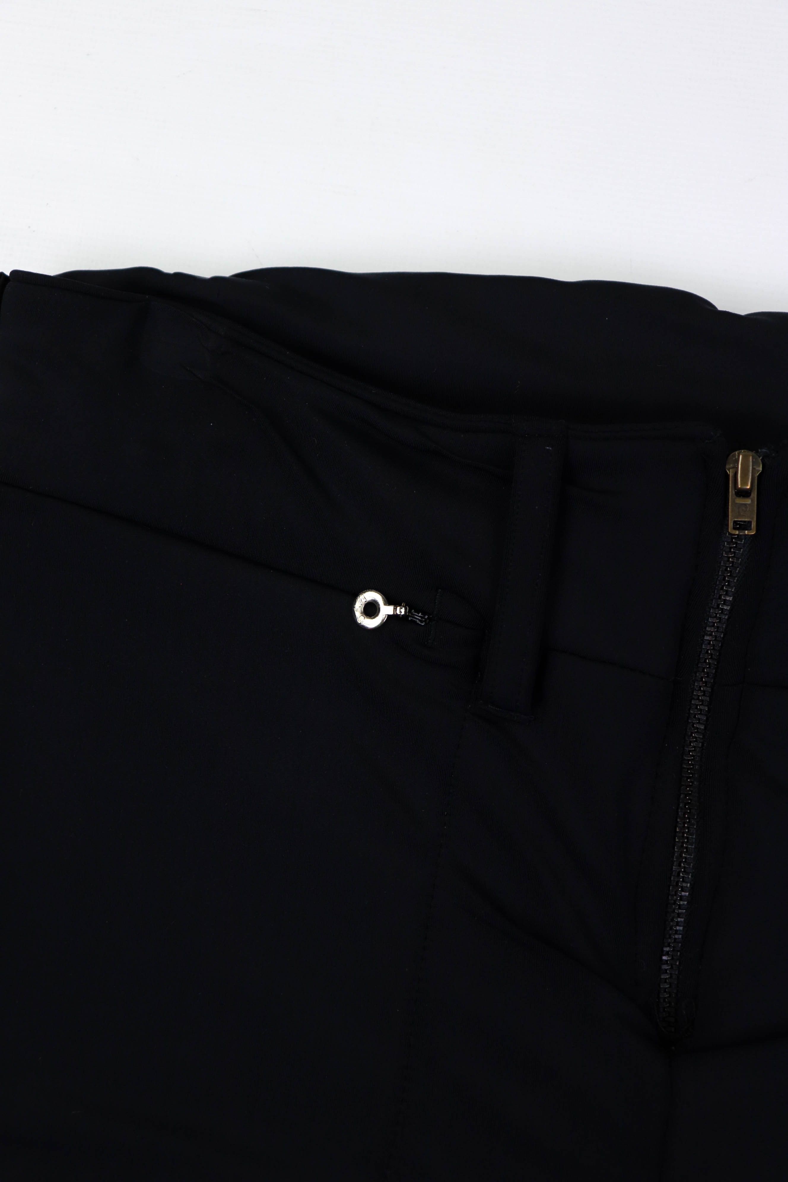 Marithe + Francois Girbaud × Vintage ACTIVE Marithe Francois Girbaud Black Women's Snow Ski Pants Size 28" / US 6 / IT 42 - 13 Thumbnail