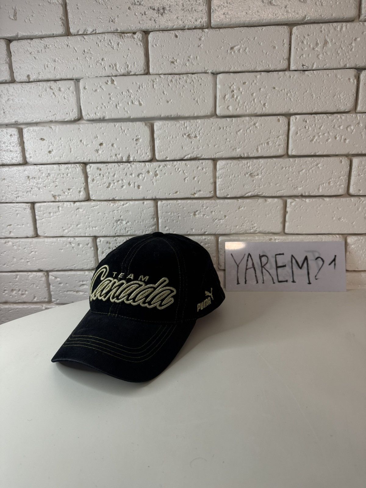 Puma Canada Puma vintage cap hat Size ONE SIZE - 1 Thumbnail