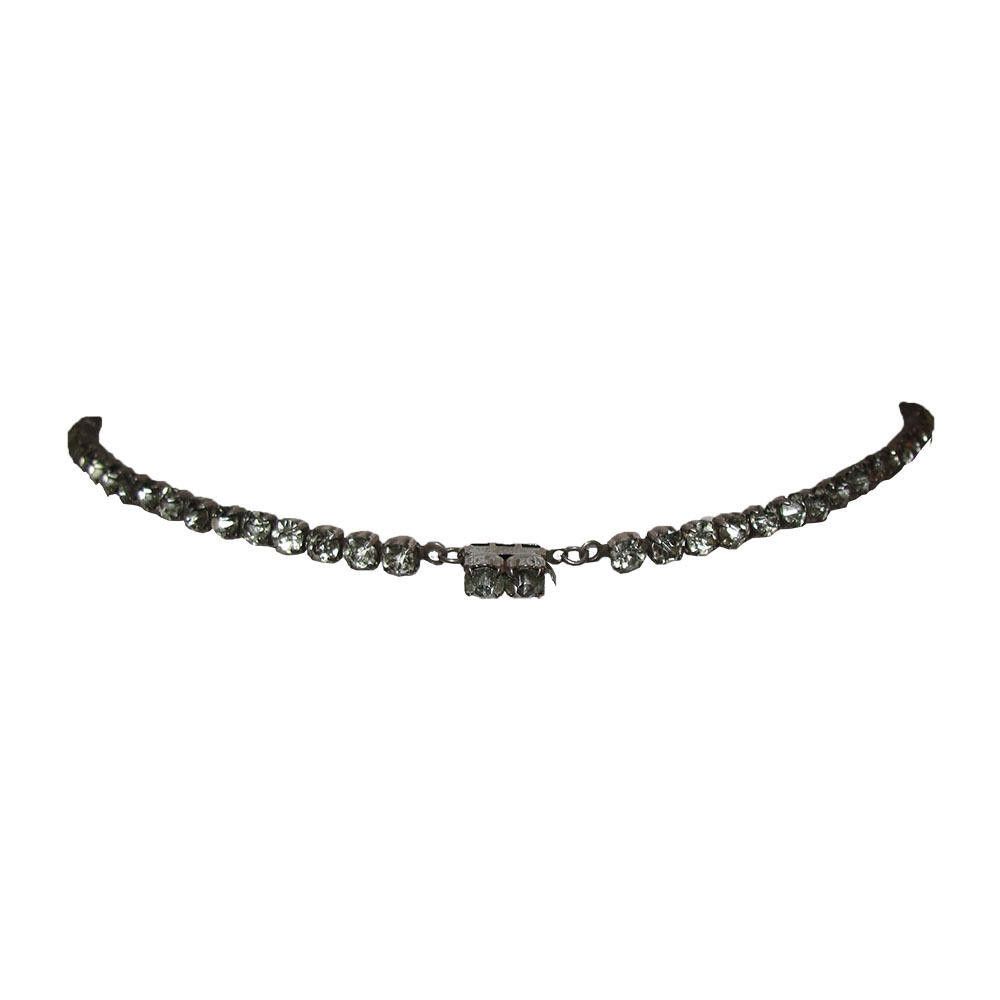 Designer Art Deco Sterling Paste Lavalier Necklace Size ONE SIZE - 5 Thumbnail