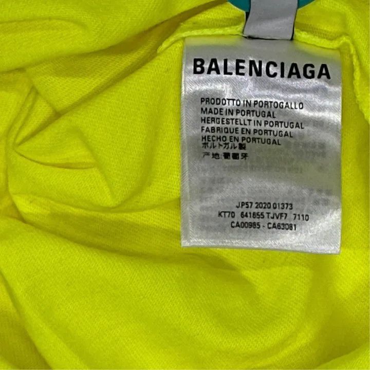 Balenciaga Balenciaga Political Campaign Logo T-Shirt 0079-2507 Size M / US 6-8 / IT 42-44 - 2 Thumbnail