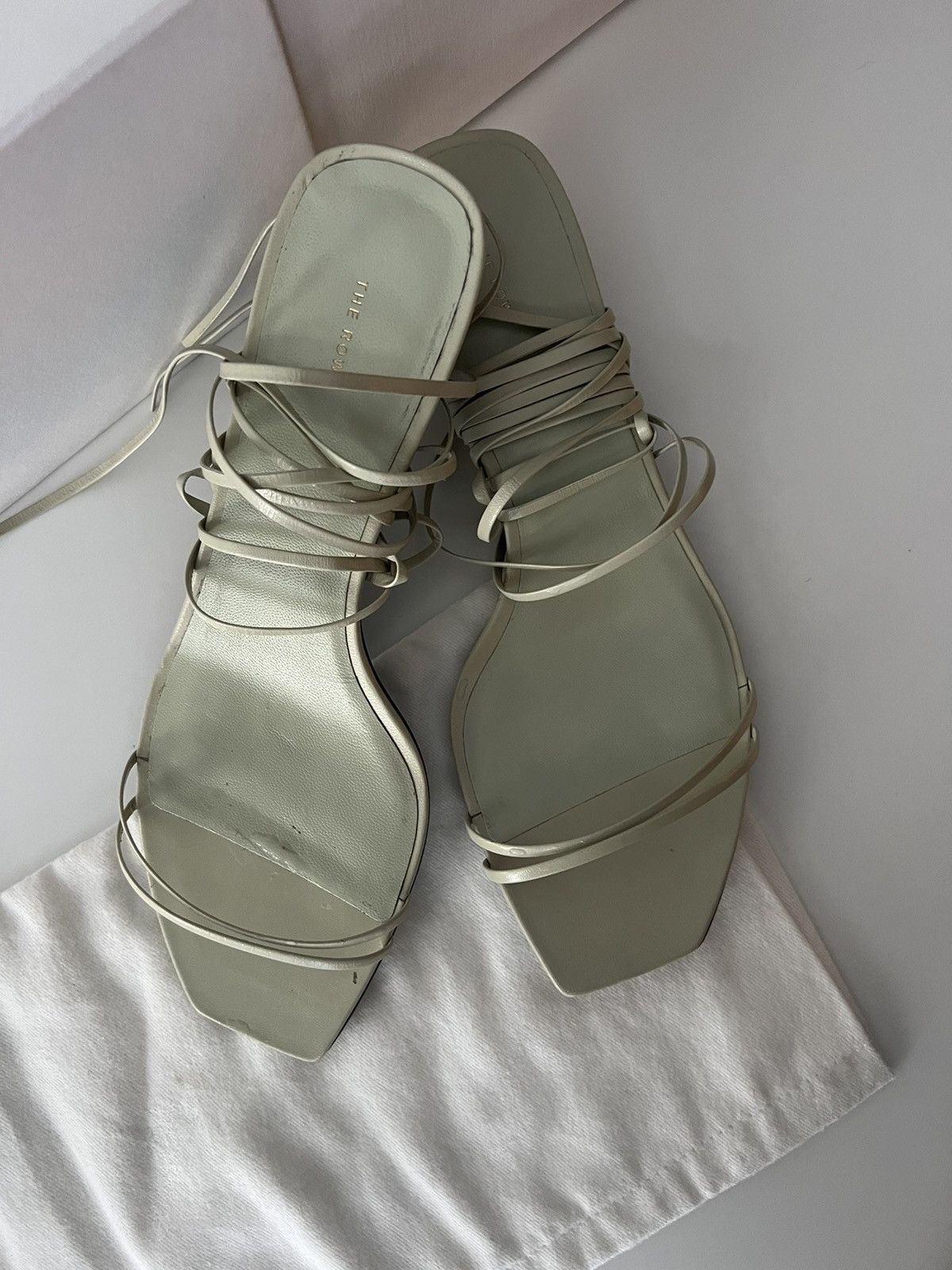 The Row The Row Graphic Platform Sandals Size US 8 / IT 38 - 4 Thumbnail