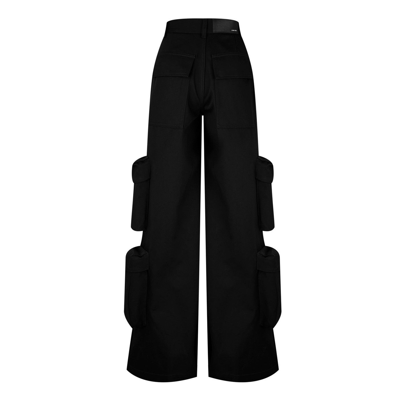 Amiri oc11z0225 Baggy Cargo Trousers in Black Size 26" / US 2 / IT 38 - 2 Thumbnail
