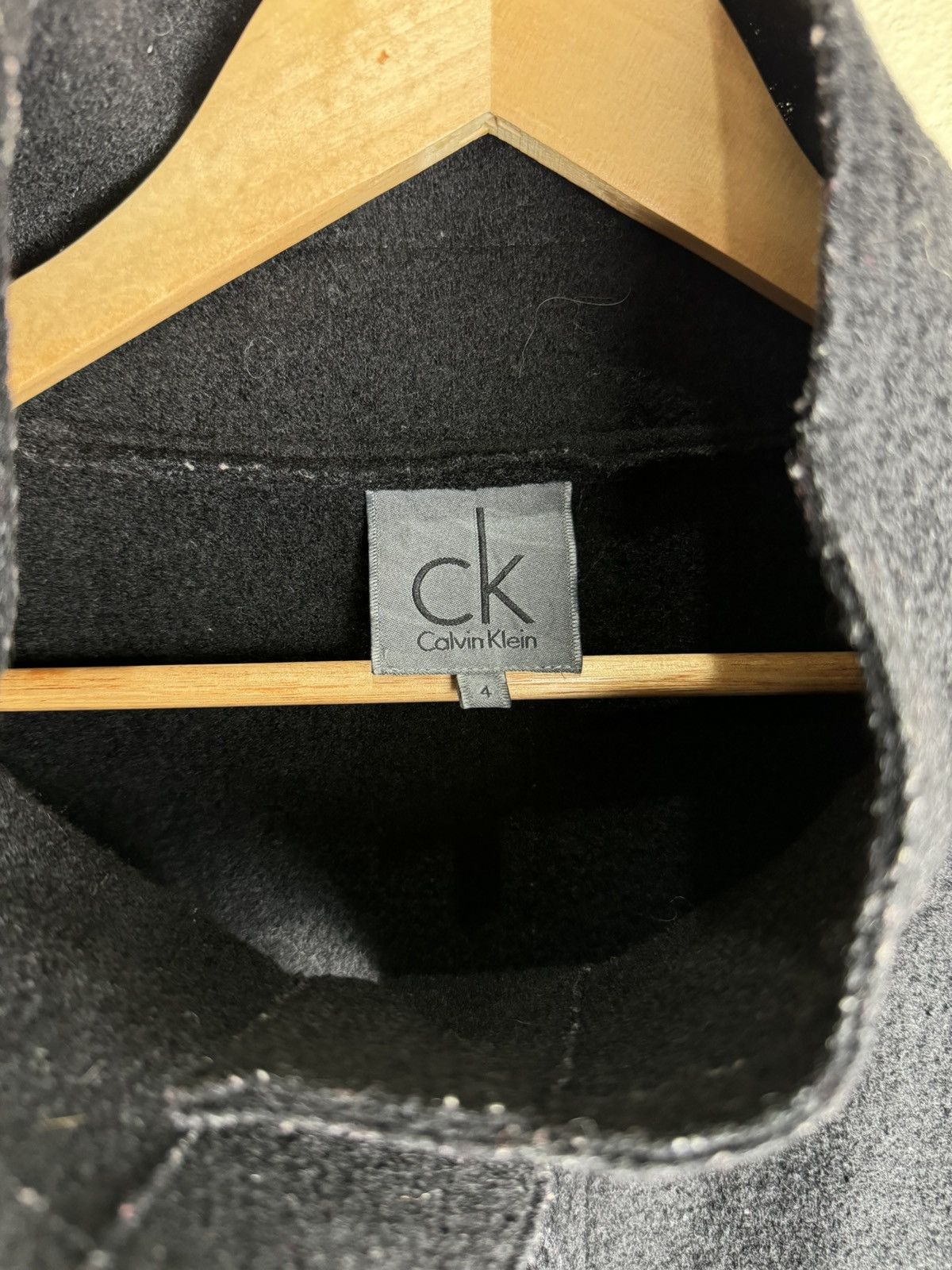 Calvin Klein Calvin Klein Wool Button Jacket Size US M / EU 48-50 / 2 - 6 Thumbnail
