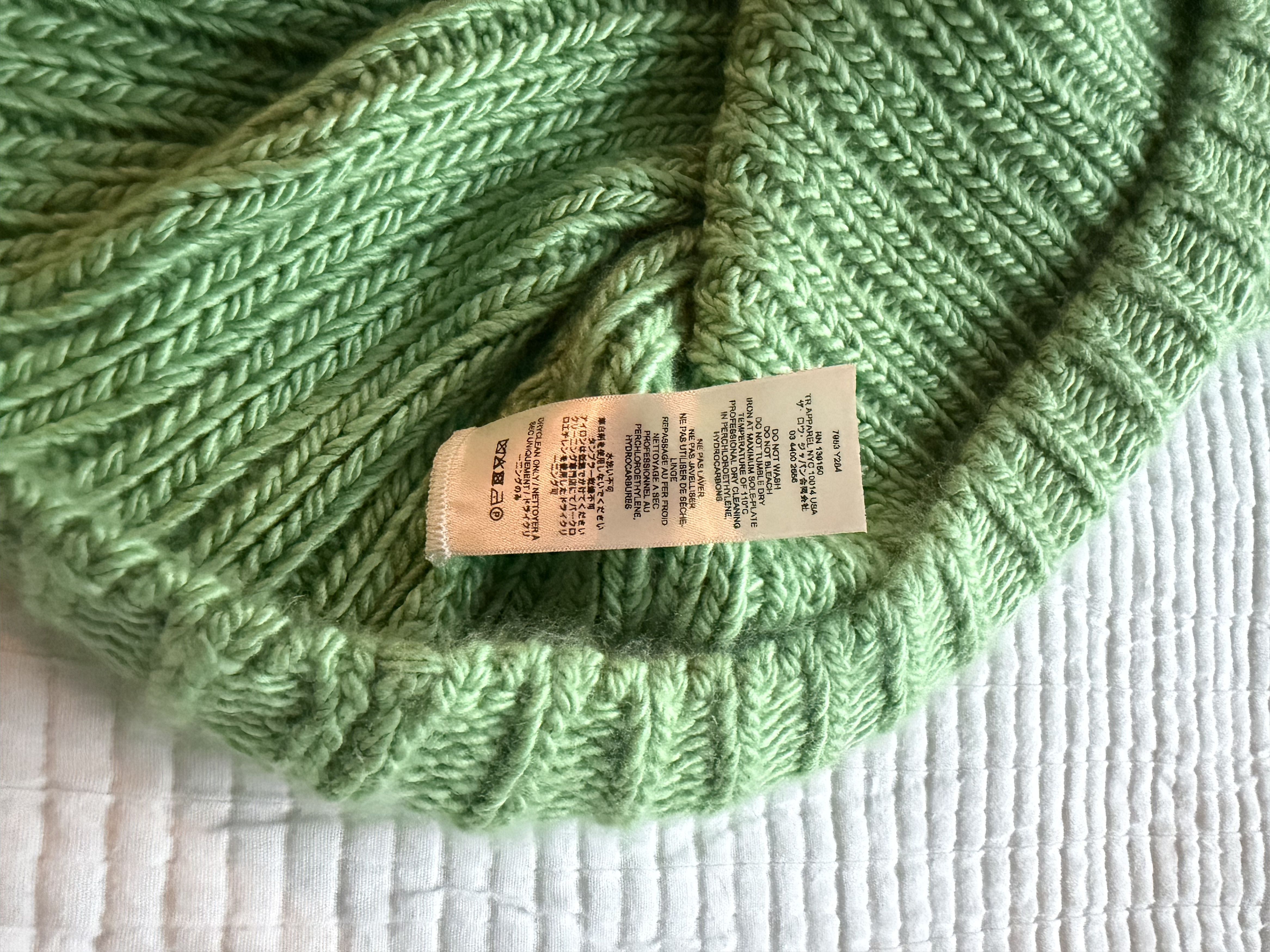 The Row 5000USD Marnie Top in Cashmere Size US L / EU 52-54 / 3 - 9 Thumbnail