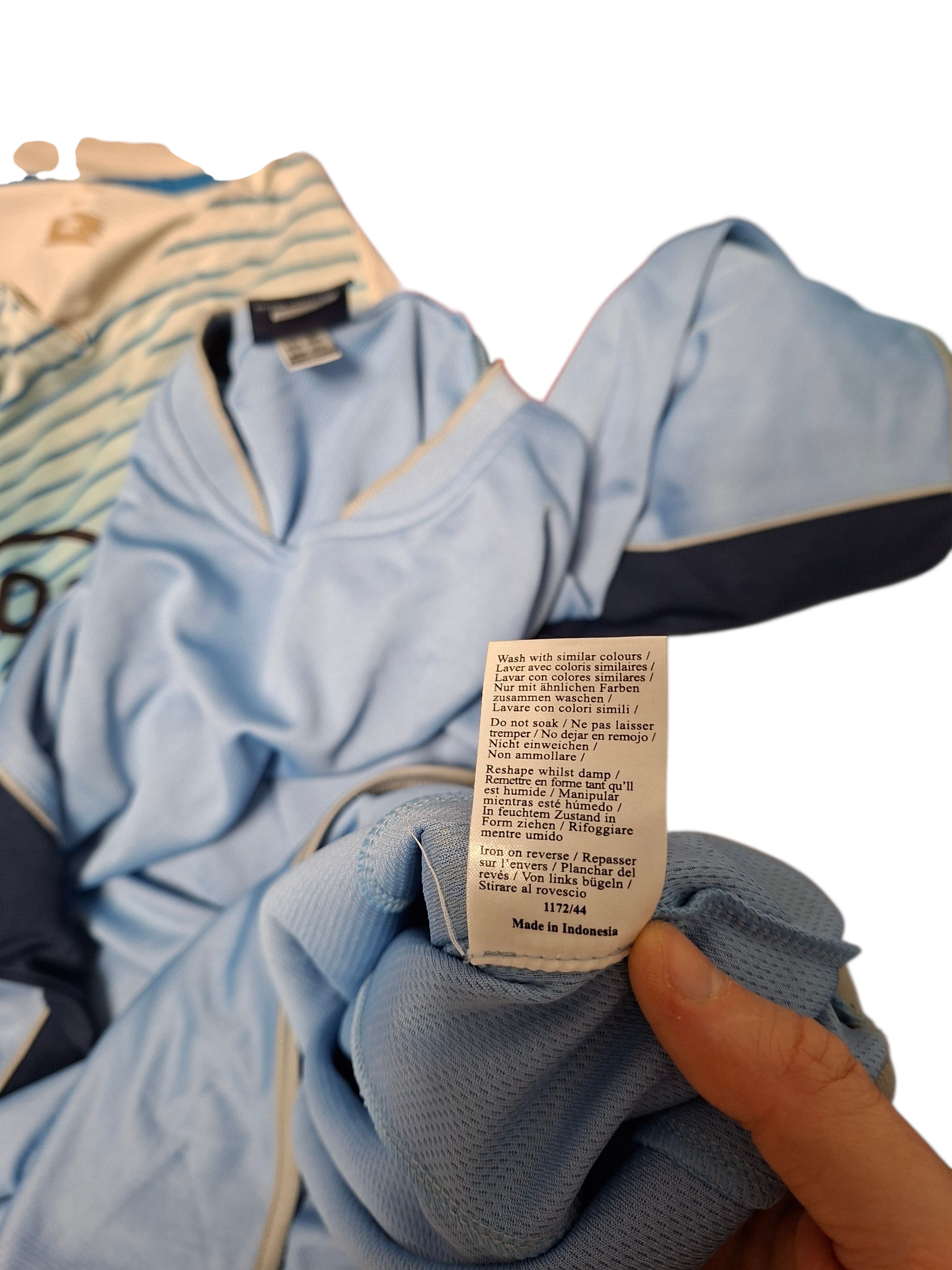 Umbro UMBRO VINTAGE 00S SKY BLUE TRAINING TEE Size US L / EU 52-54 / 3 - 5 Thumbnail