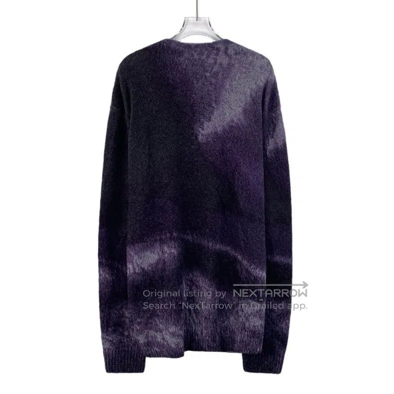 Hermes Hermes Purple Ombre Wool Long Sleeve Single-Breasted Knit Size US XXL / EU 58 / 5 - 2 Thumbnail