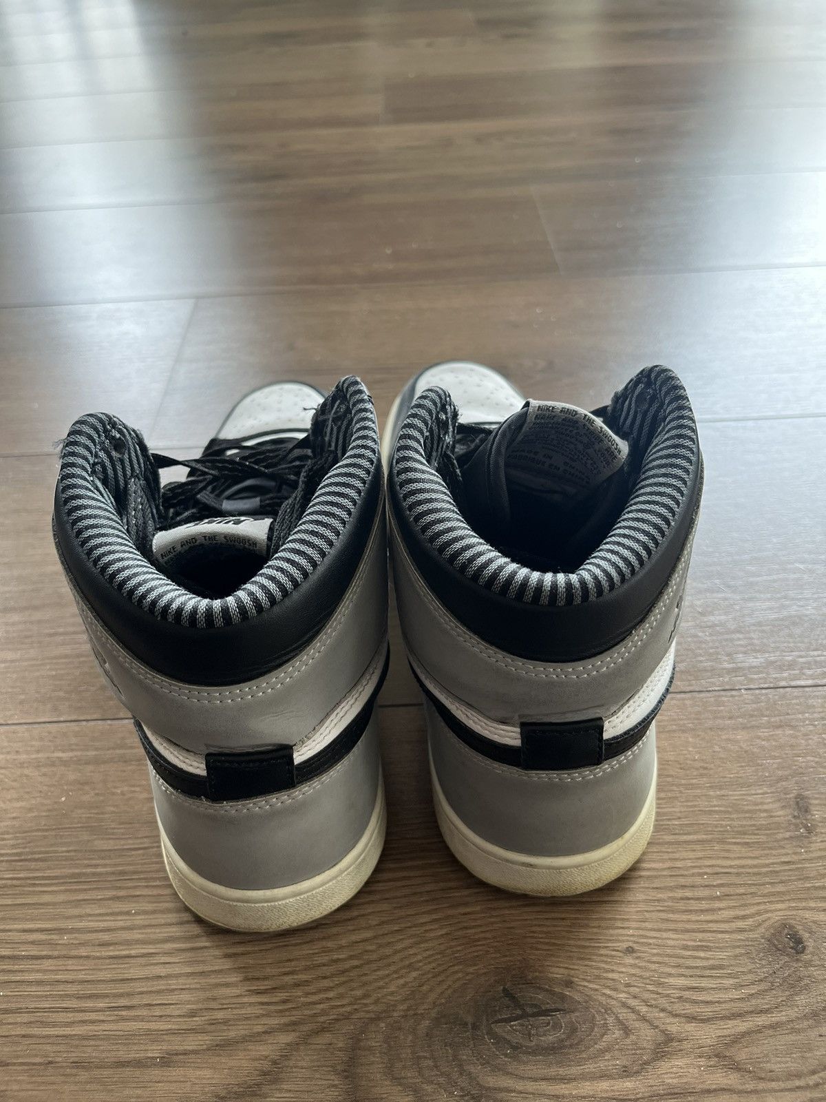 Jordan Brand Jordan 1 “Barons” white/black/Grey Size US 9 / EU 42 - 6 Thumbnail