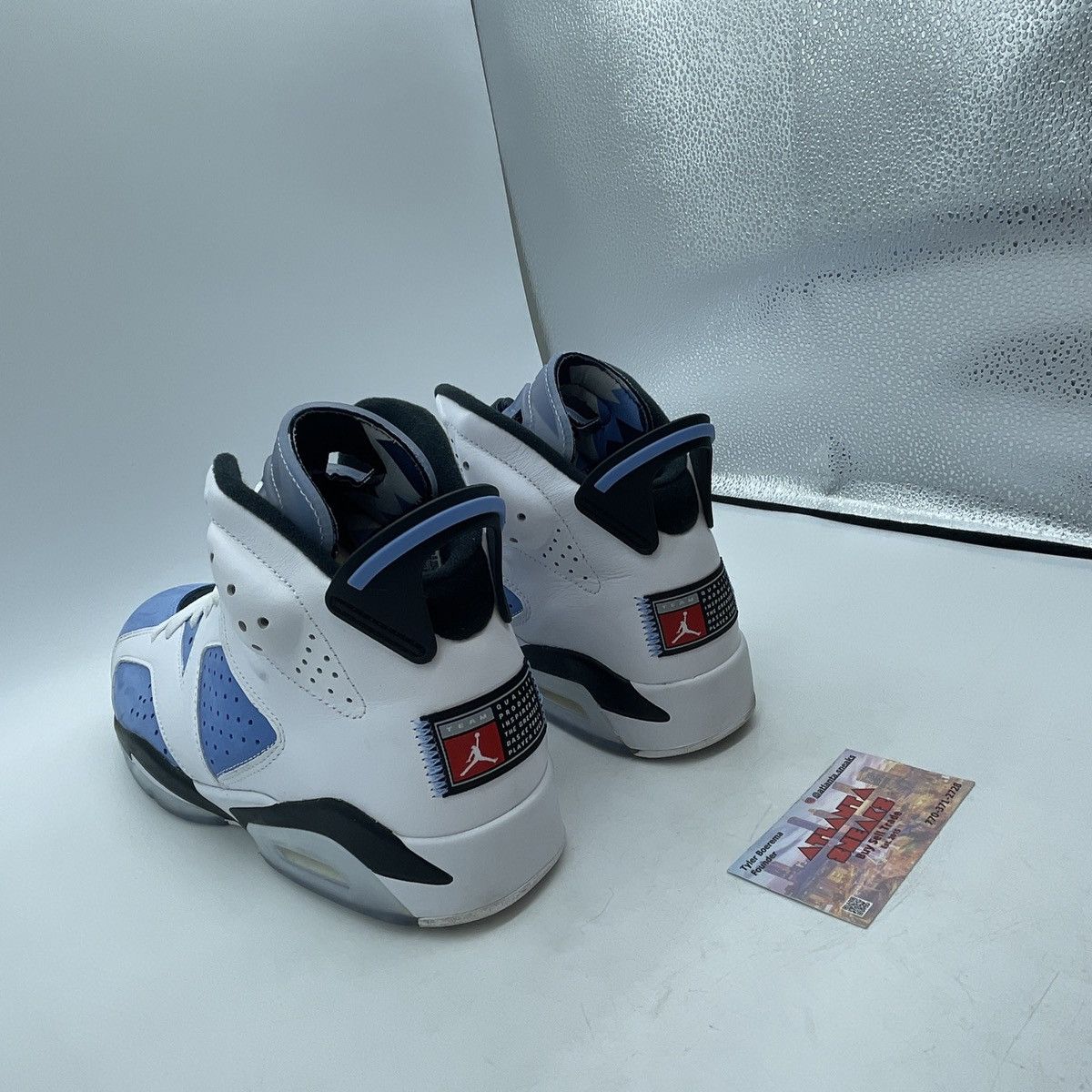 Jordan Brand Air Jordan 6 UNC home Size US 9.5 / EU 42-43 - 4 Thumbnail