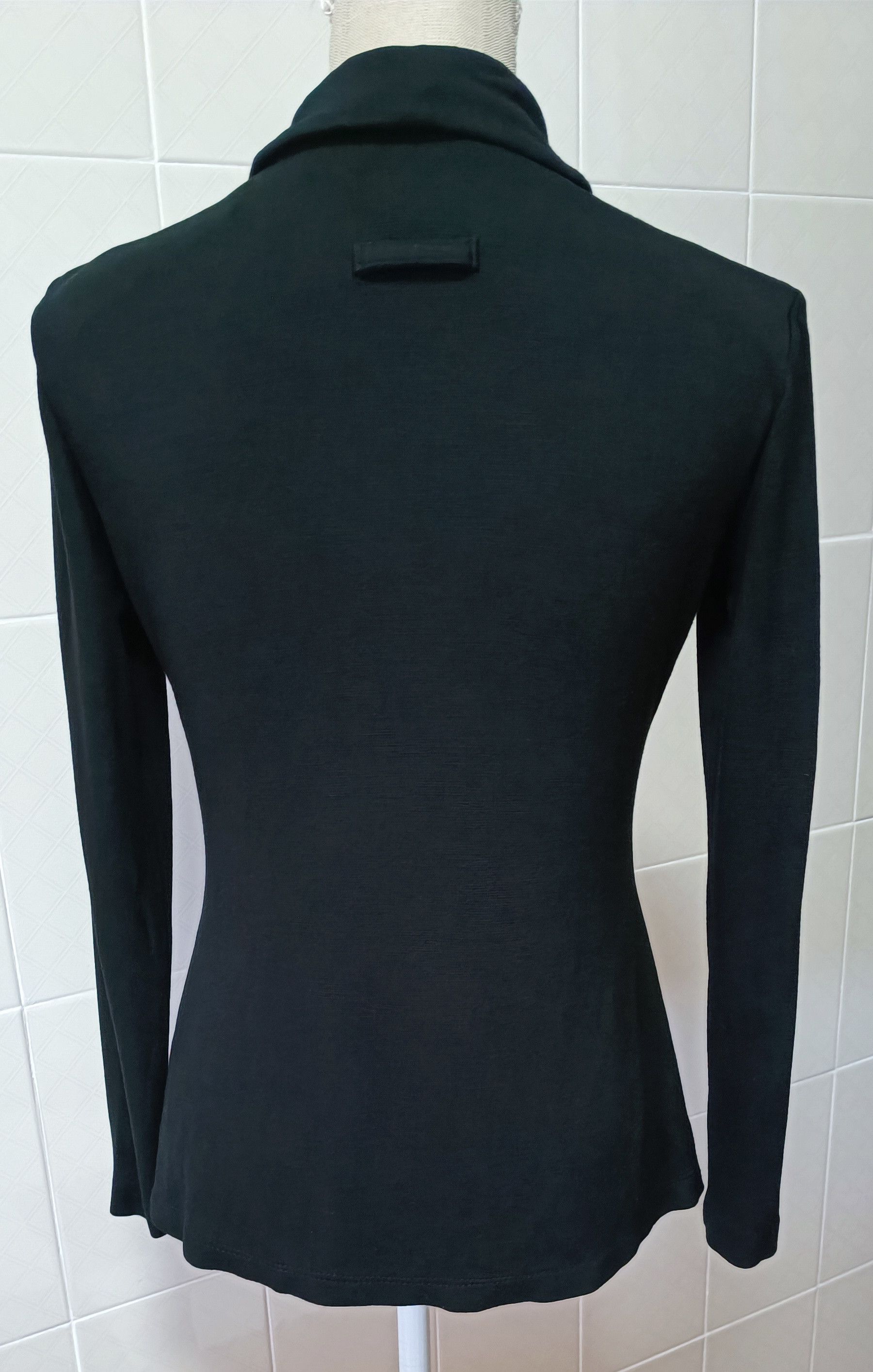 Jean Paul Gaultier Black sweater with Zippers on the front, above the bust. Size M / US 6-8 / IT 42-44 - 7 Thumbnail