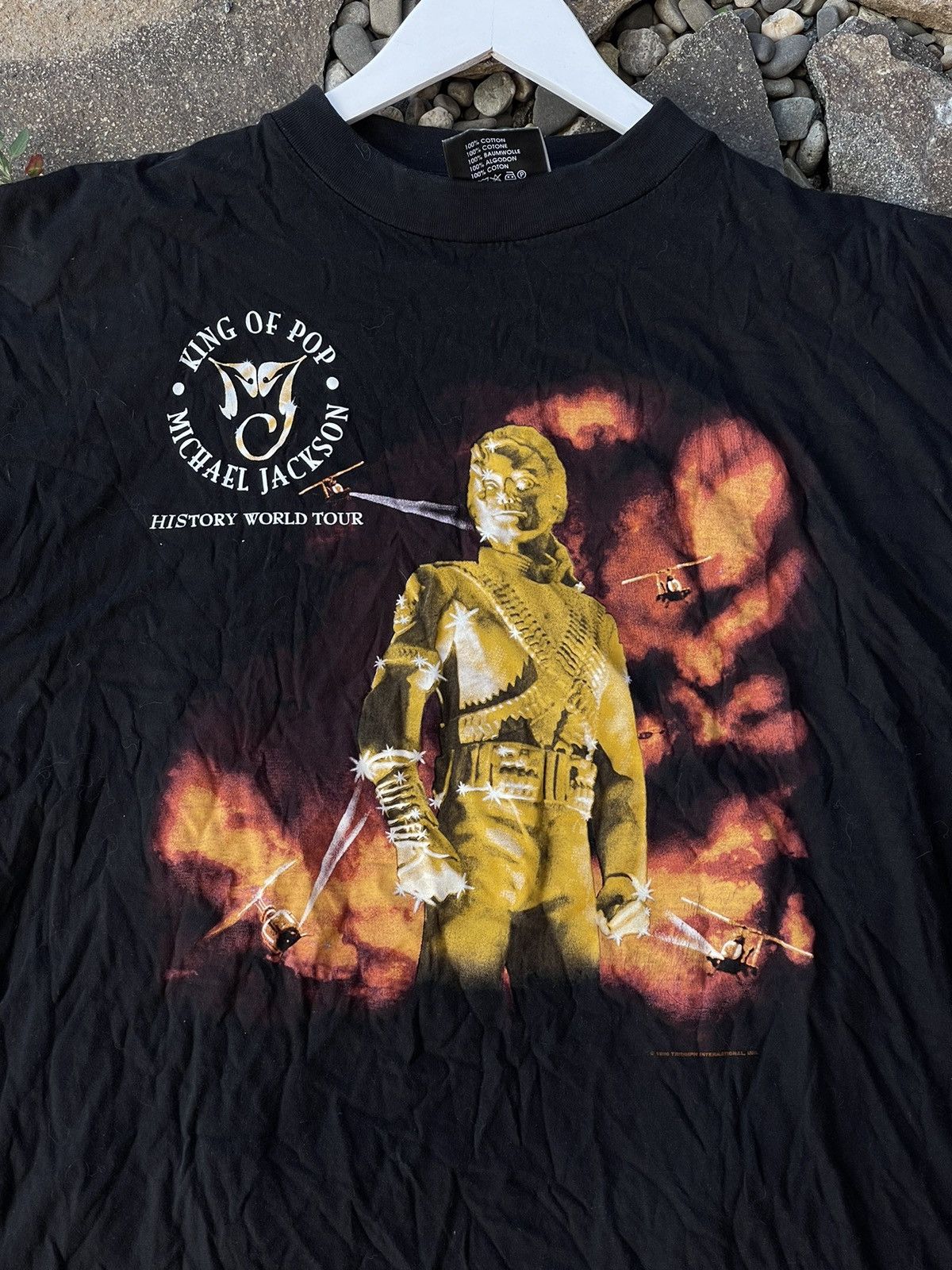 1996 Michael Jackson History world tour triumph vintage tee