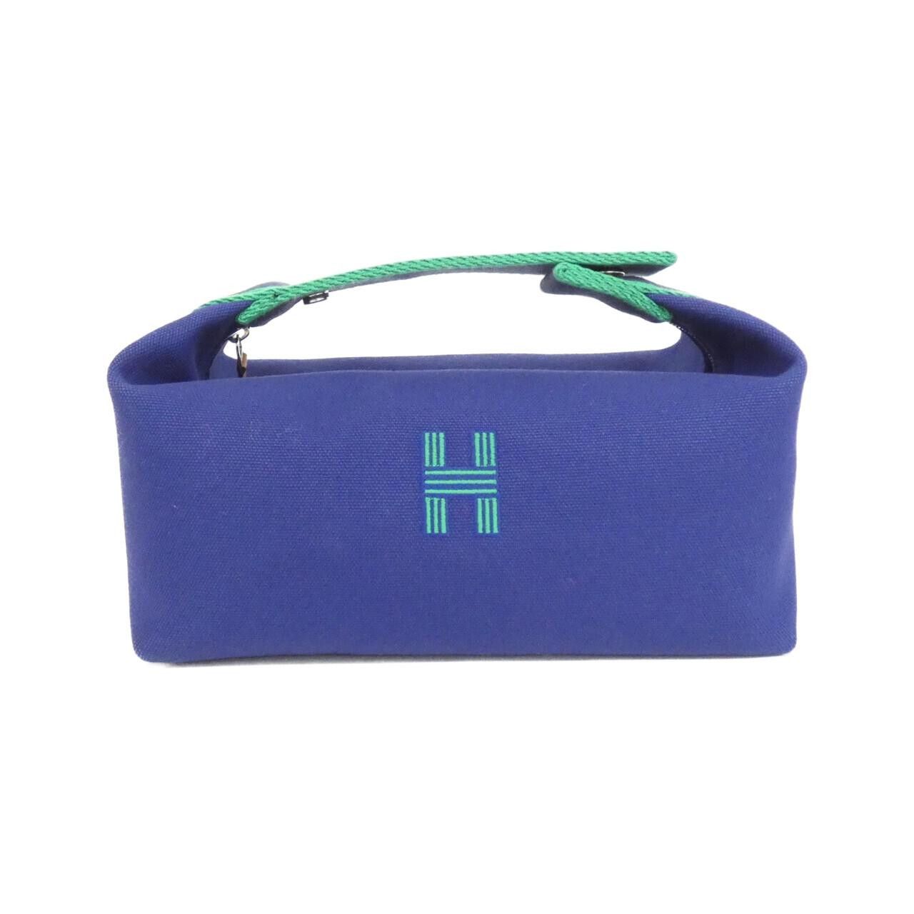 Hermes Hermès Bride-a-Brac PM Canvas Pouch Textile Vanity Bag DUTY FREE for USA
