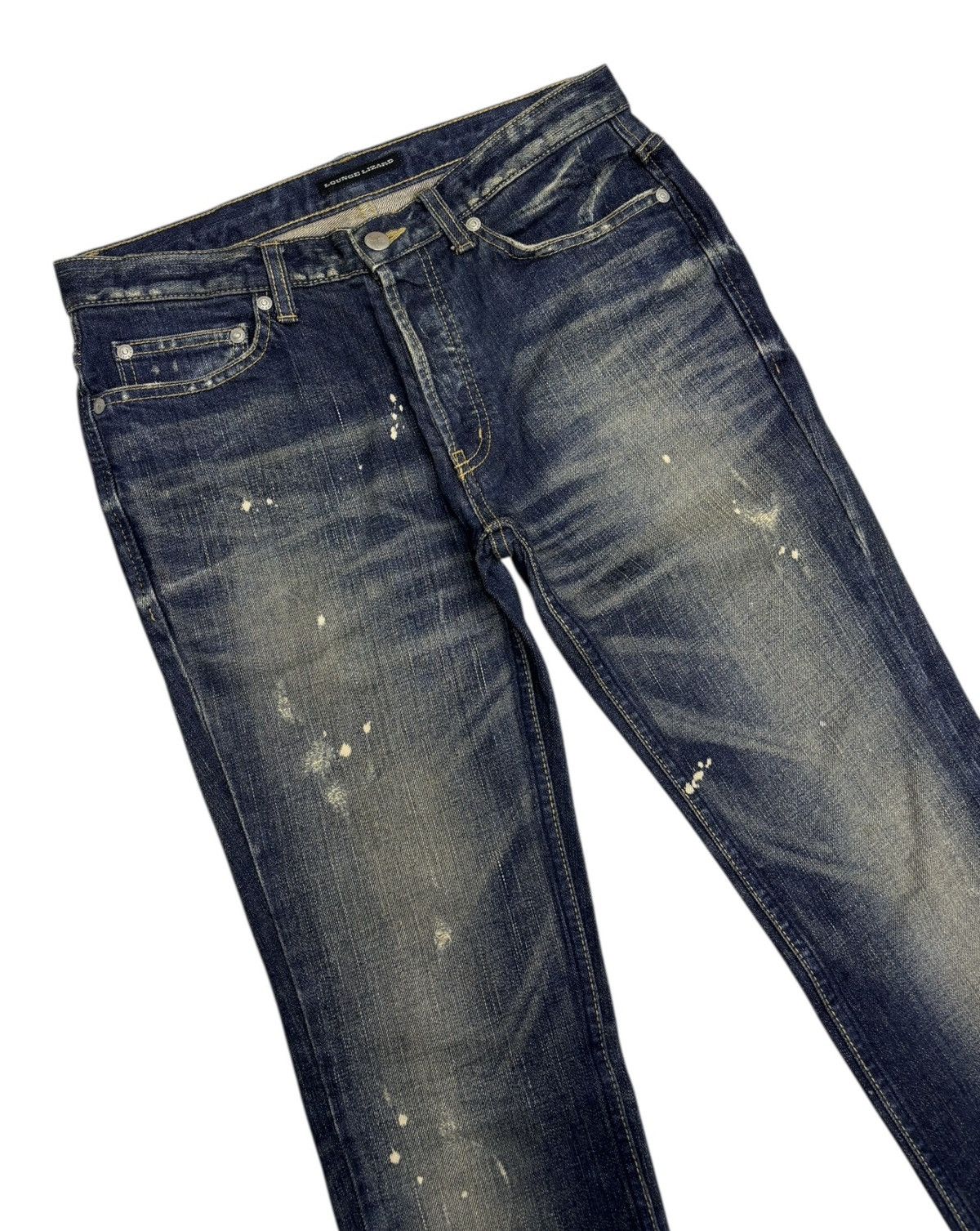 Lounge Lizard × Tornado Mart × Undercover Skinny Jeans Lounge Lizard Punk Rock Denim Jeans Size US 30 / EU 46 - 6 Thumbnail