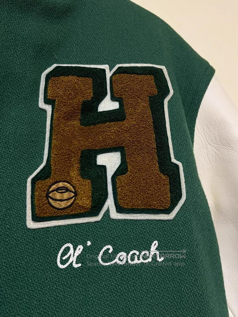The Real McCoy's The Real McCoys Wool baseball jacket with horseskin sleeve Size US XXS / EU 40 - 5 Thumbnail