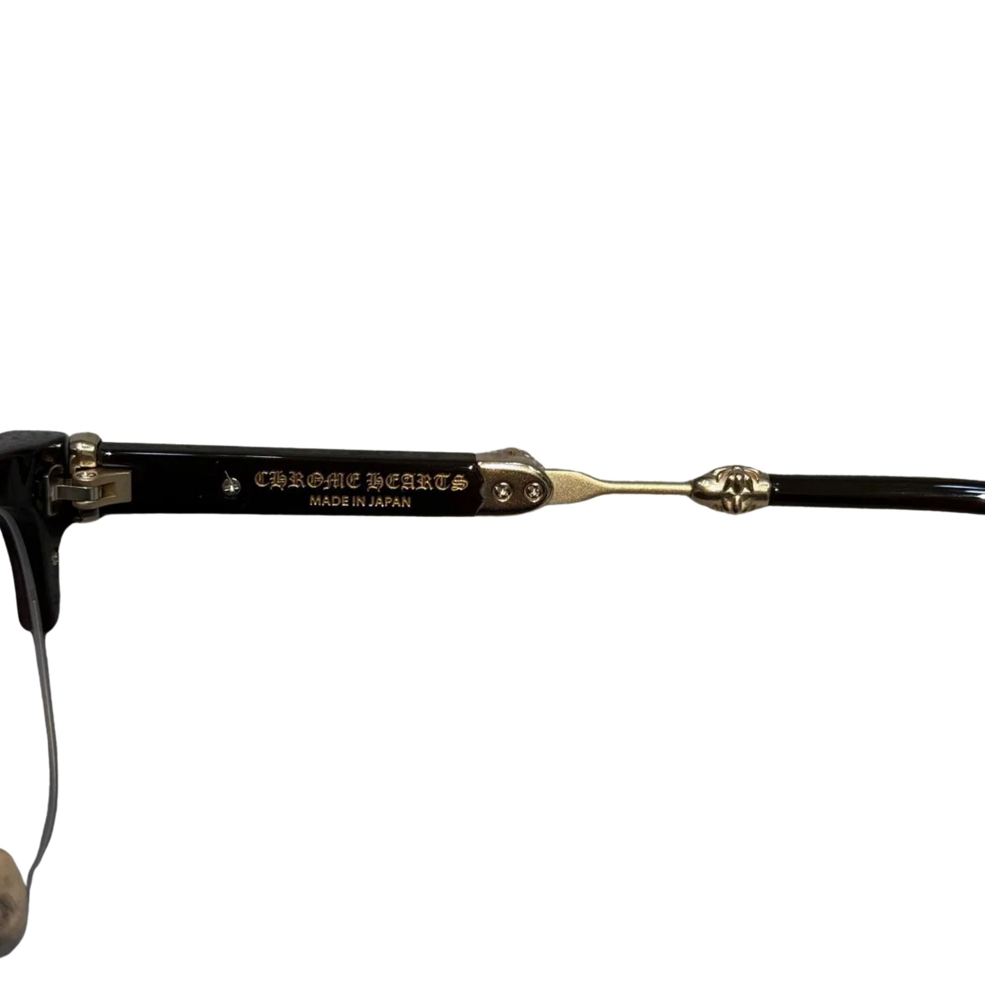 Chrome Hearts CHROME HEARTS EVAGILIST Classic Brown/Matte Gold Plated Size ONE SIZE - 4 Thumbnail
