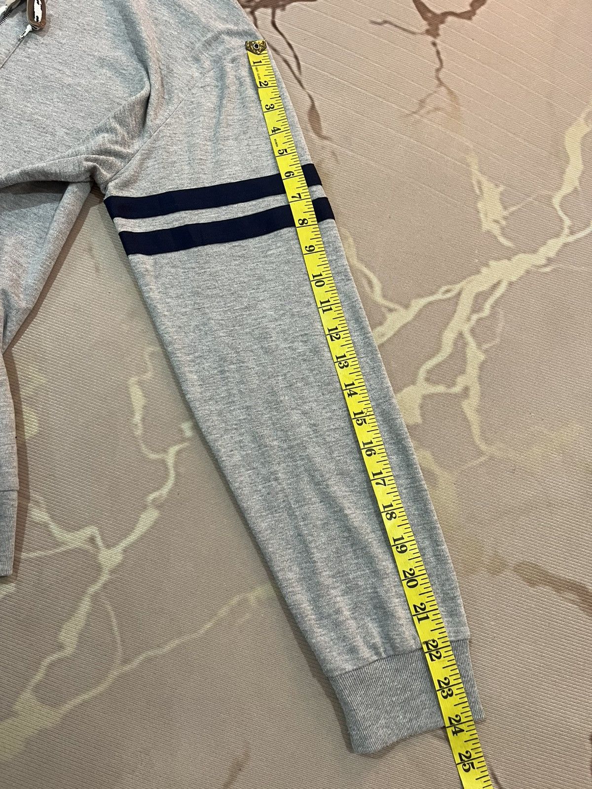 Japanese Brand Nota Bene Stripe Sleeve Button Hoodie Japan Size US M / EU 48-50 / 2 - 15 Thumbnail