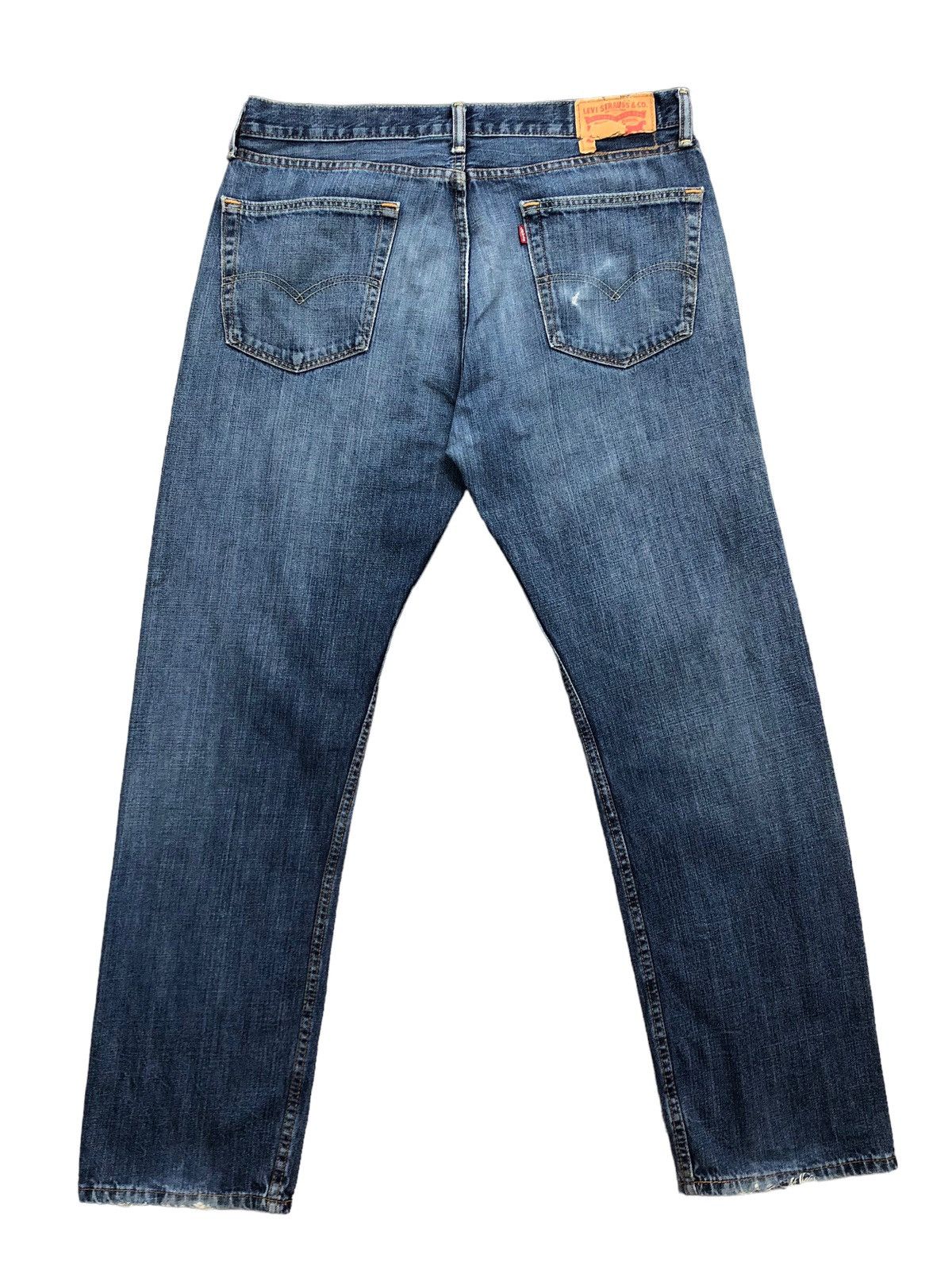 Levi's 💸LASTDROP💸 Vintage Levi's 505 Distressed Denim Jeans Size US 36 / EU 52 - 10 Thumbnail