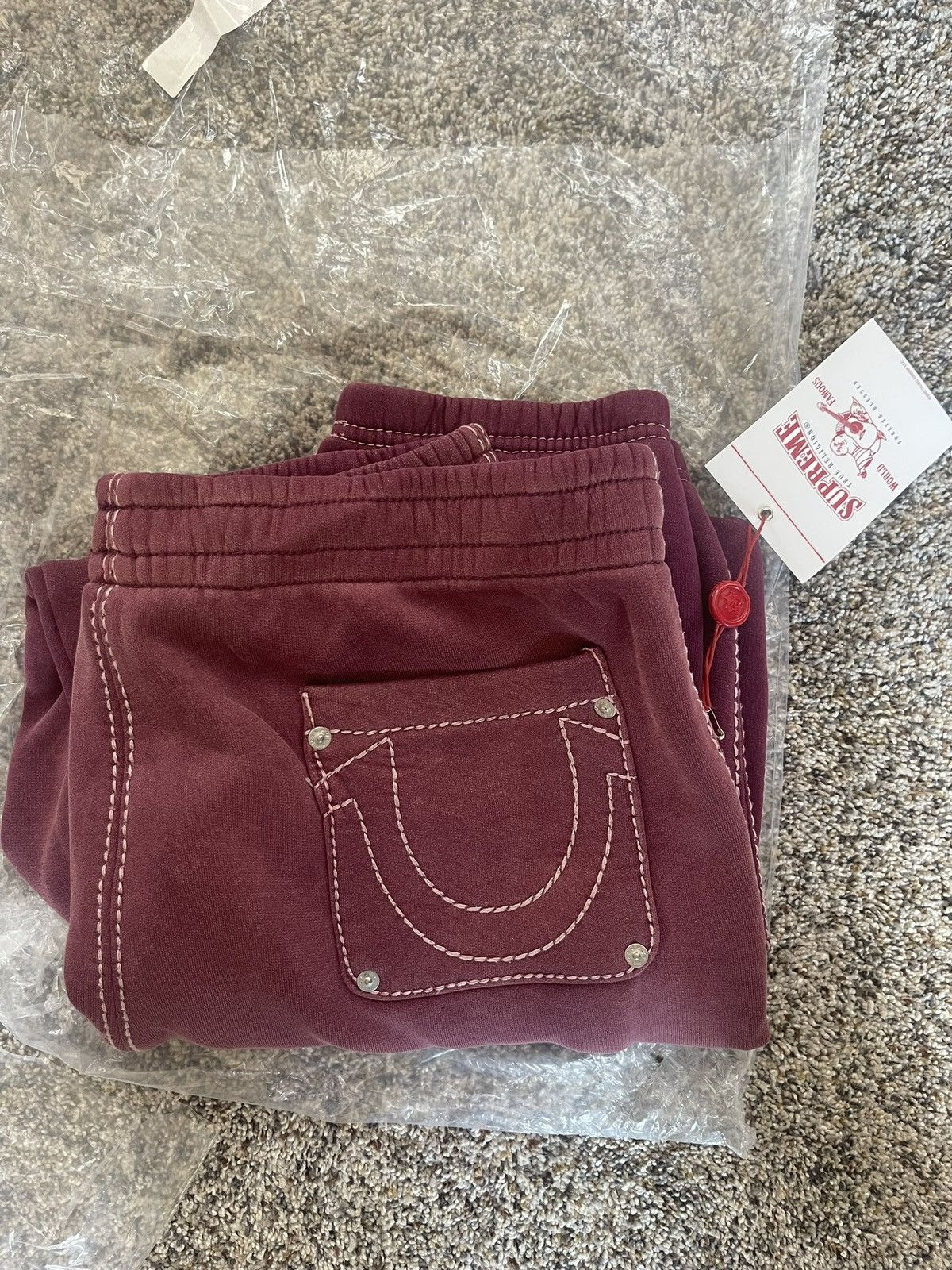 Supreme × True Religion Brand New SUPREME®/TRUE RELIGION® SWEATPANT FW22 Size US 34 / EU 50 - 6 Thumbnail