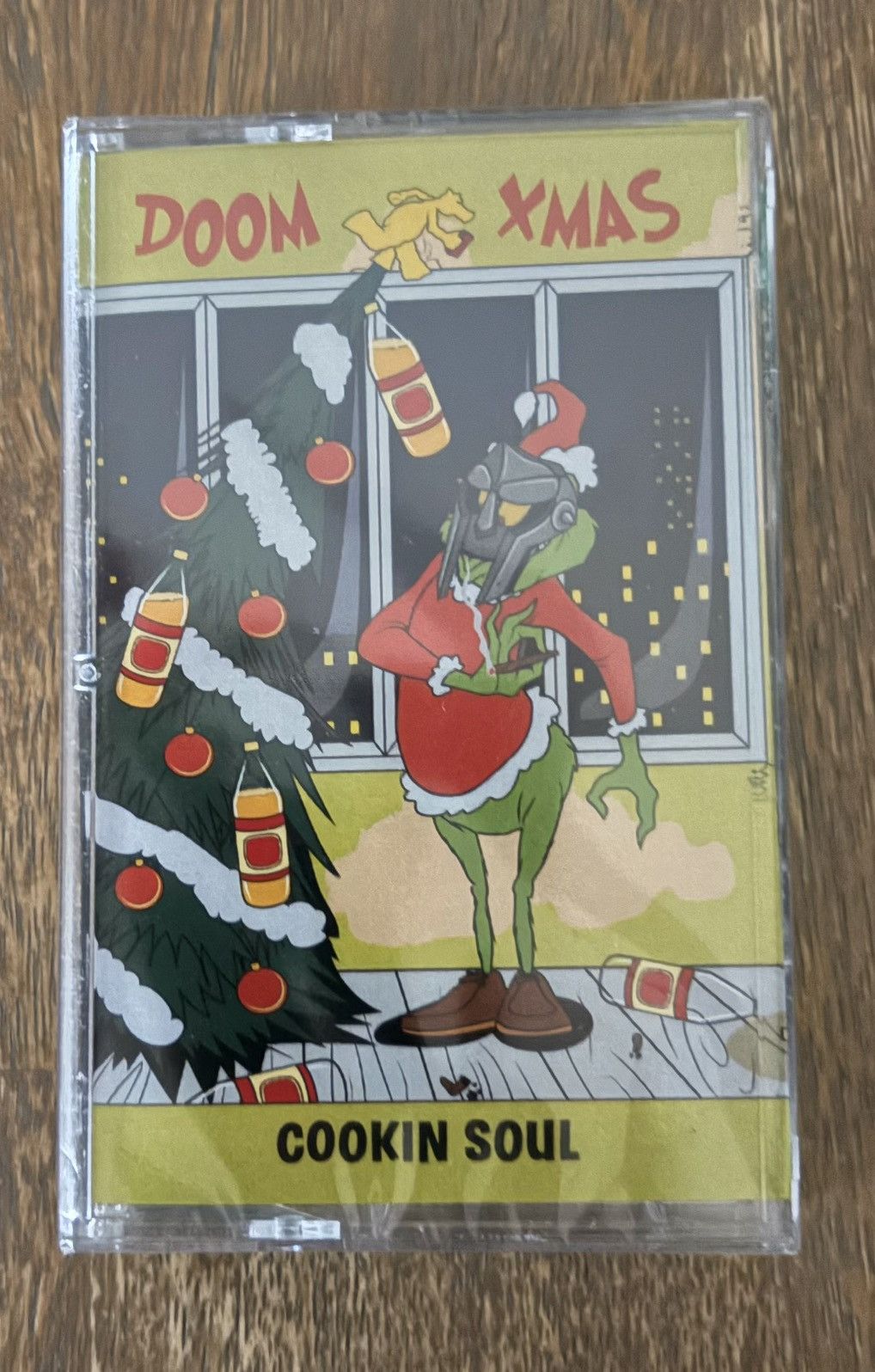 Other Cookin Soul – DOOM XMAS Cassette Tape Red NEW And Sealed Size ONE SIZE - 1 Thumbnail