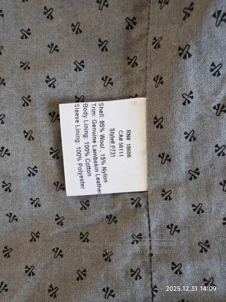 Schott Schott Wool with a leather jacket coat Size US M / EU 48-50 / 2 - 5 Thumbnail