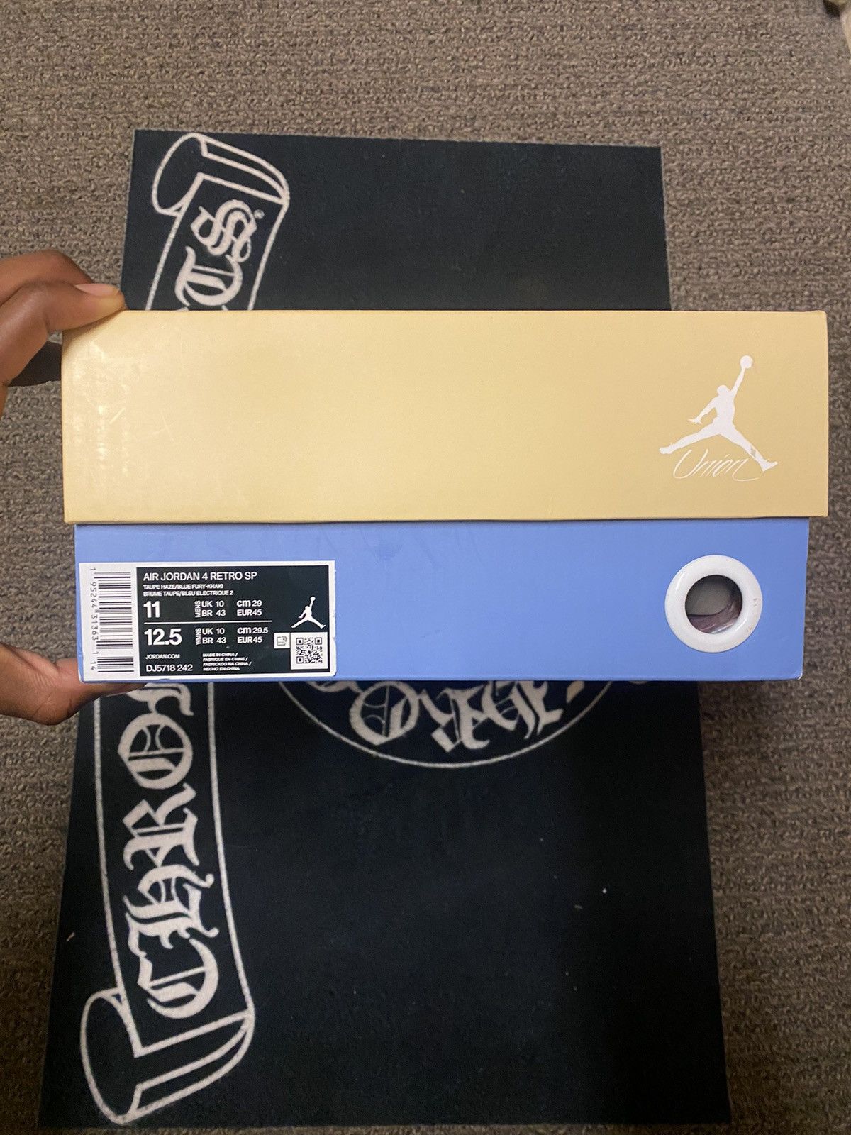 Jordan Brand × Union LA Union La X Air Jordan 4 Retro Taupe Haze Size US 11 / EU 44 - 8 Thumbnail