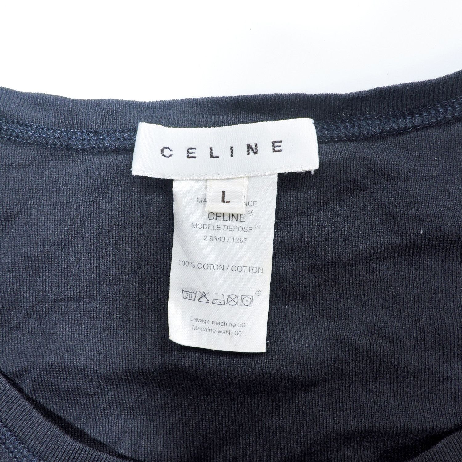 Celine CELINE MULTICOLOUR BIG LOGO LONG SLEEVE T-SHIRT Size L / US 10 / IT 46 - 2 Thumbnail