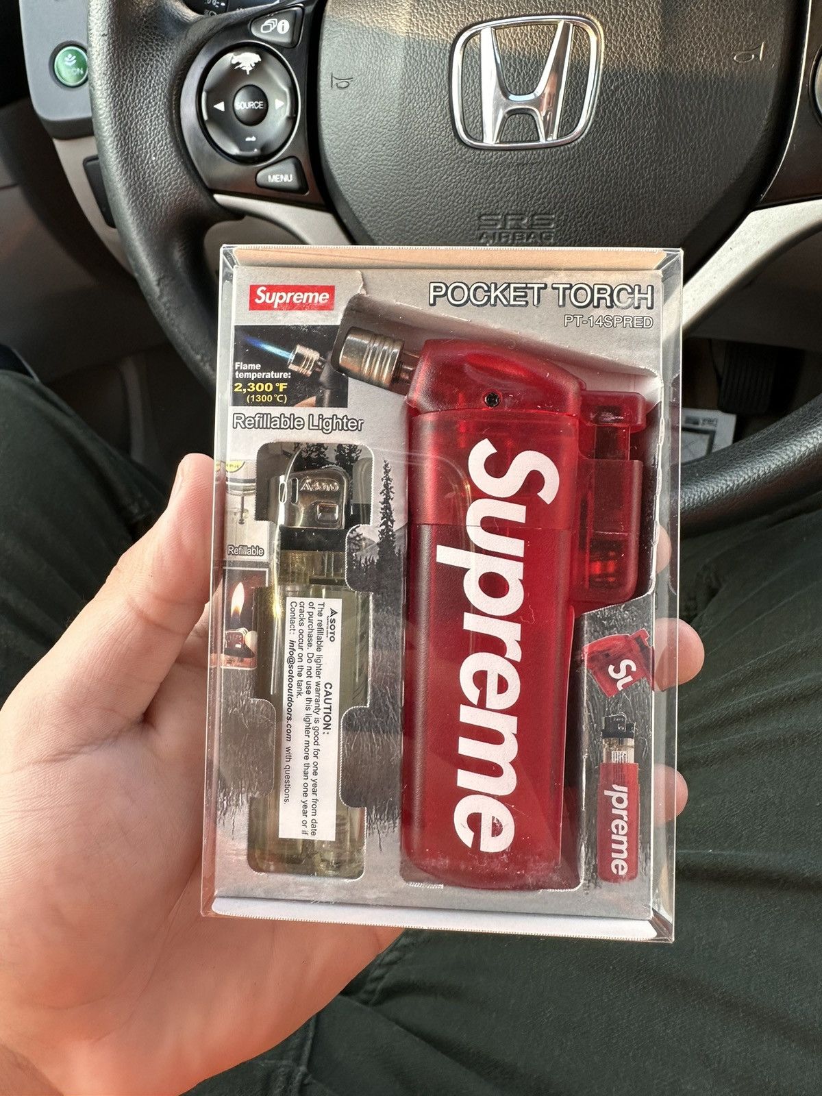 Supreme Supreme Soto Pocket Torch Red FW23 | Grailed