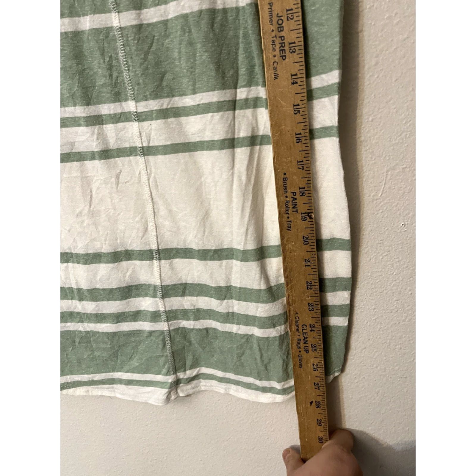 Gap Gap Green White Striped Sleeveless Tank Top Blouse Women Small Tank Women Size S Green Accent Ruffle Cotton Viscoe Basic VINTAGE not specified Size S / US 4 / IT 40 - 6 Thumbnail