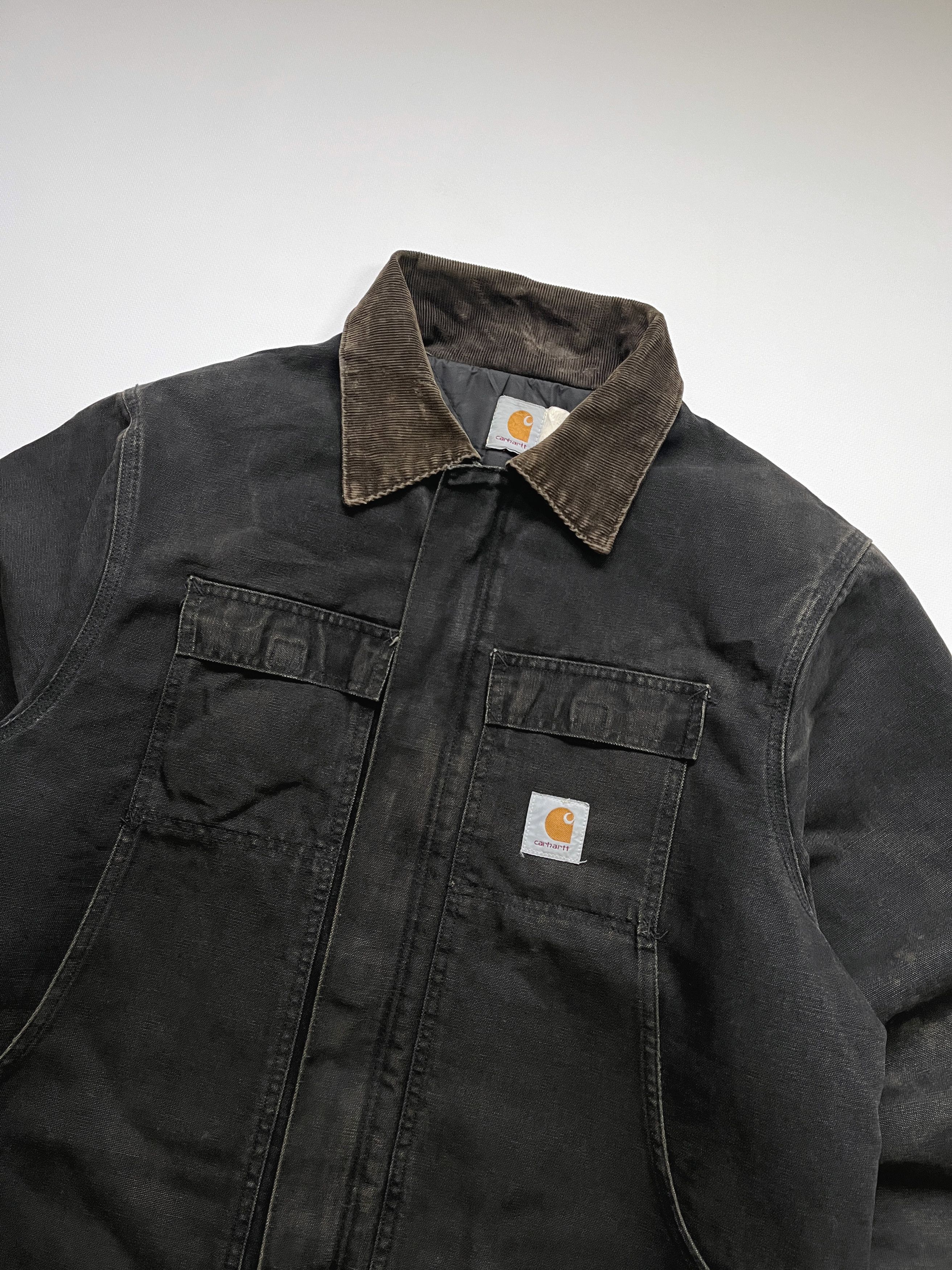 Carhartt Vintage 90s Carhartt C26 Arctic Quilt Lined Jacket Black Size US XL / EU 56 / 4 - 7 Thumbnail
