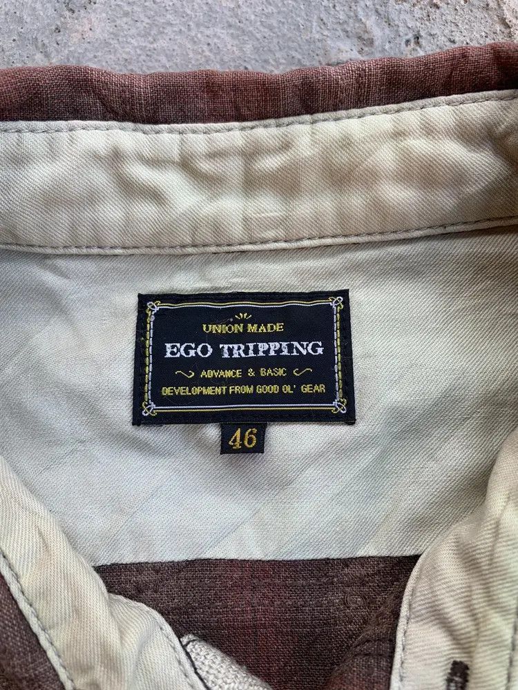 Ego Tripping Ego Tripping Japan shadow plaid western flannel shirt Size US S / EU 44-46 / 1 - 14 Thumbnail