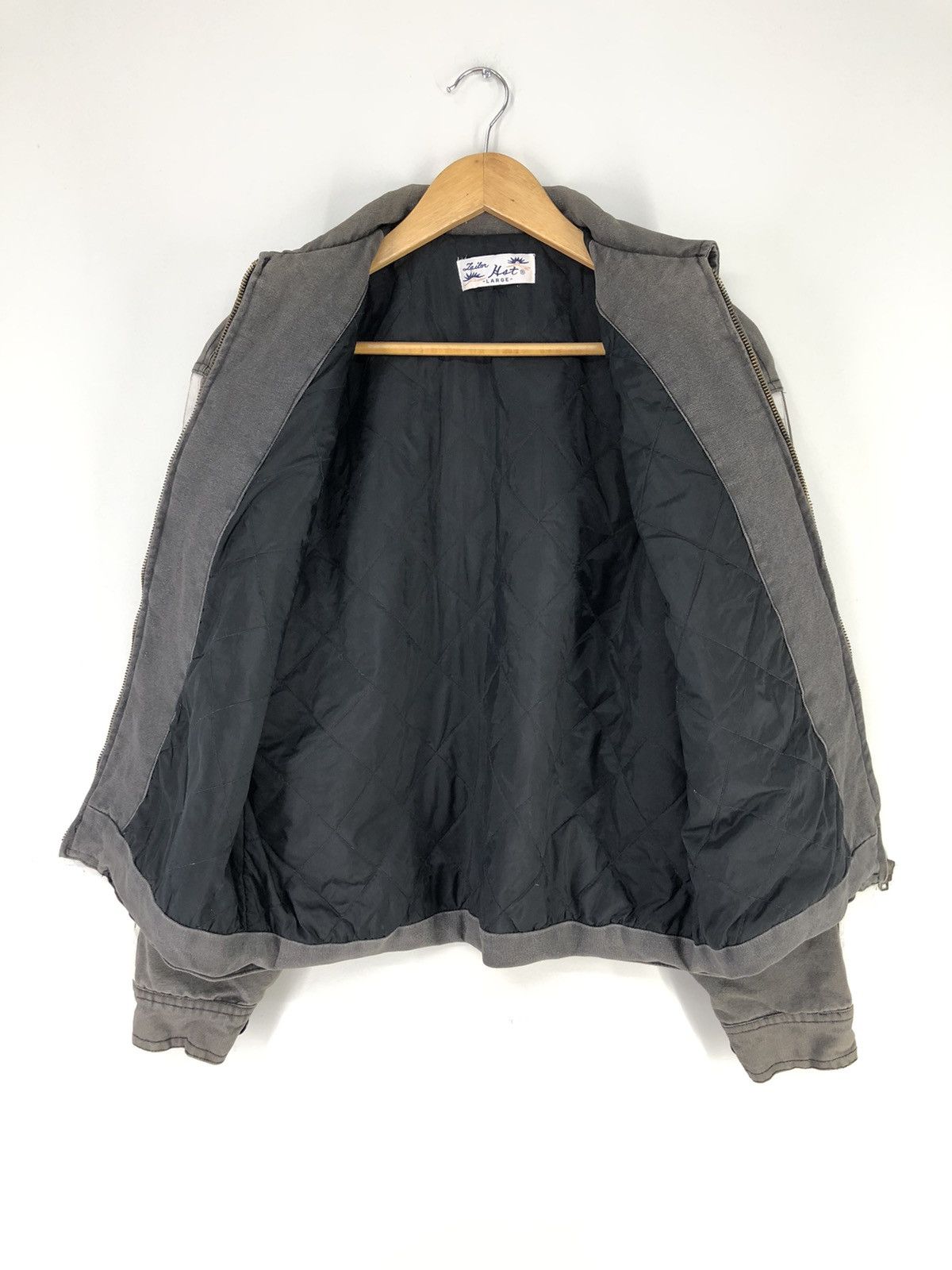 Japanese Brand Vintage Japanese Brand Tailor Hot Duck Canvas Faded Jacket Size US L / EU 52-54 / 3 - 3 Thumbnail