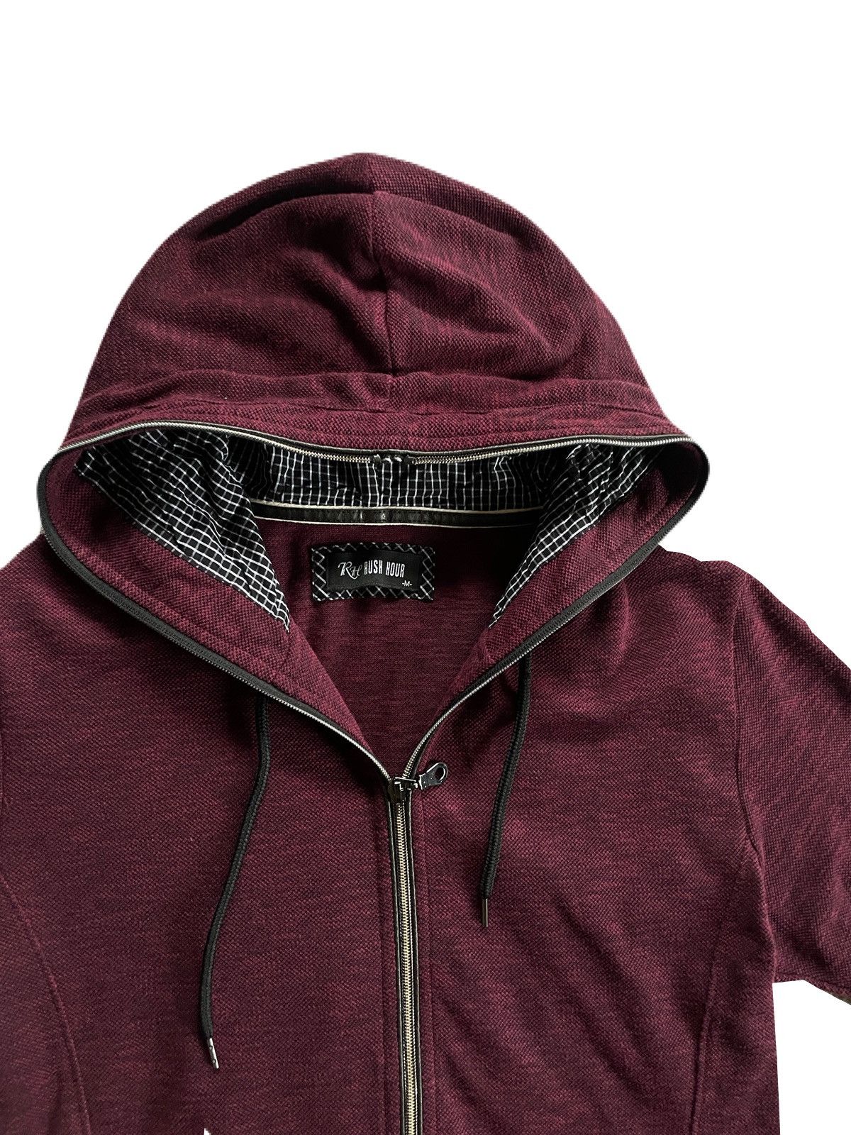 If Six Was Nine 2000s Japanese archive Vkei Full-Zip 3/4 Sleeve Hoodie Y2K Size US S / EU 44-46 / 1 - 5 Thumbnail