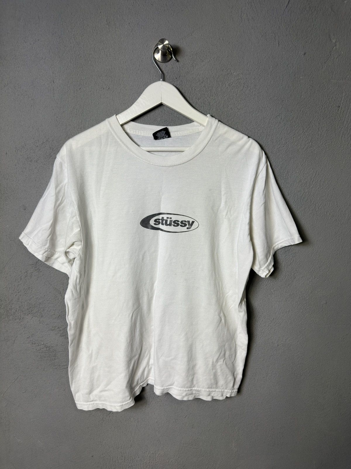 Stussy × Vintage Stussy Vintage Center Logo T-Shirt Size US M / EU 48-50 / 2 - 1 Thumbnail