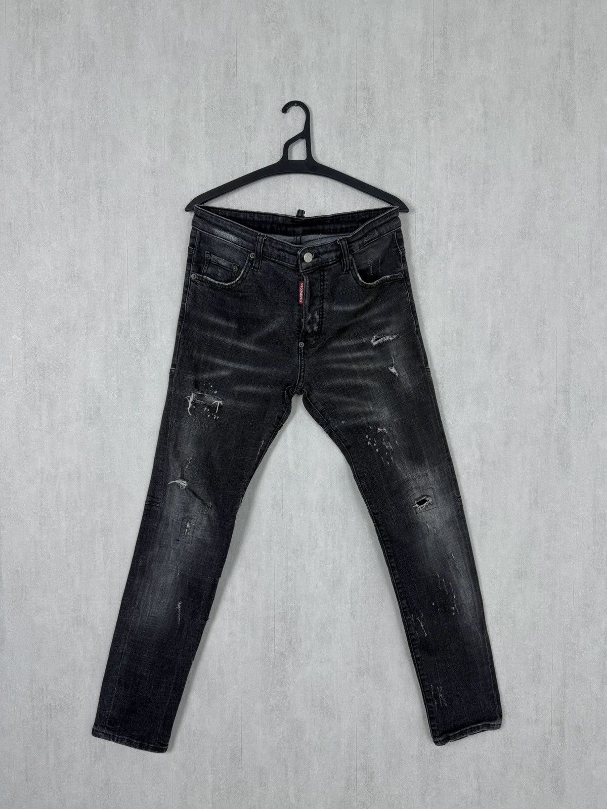 Dsquared2 Dsquared2 Men’s Tidy Biker Denim Jeans Pants Size 44 Size US 30 / EU 46 - 2 Thumbnail