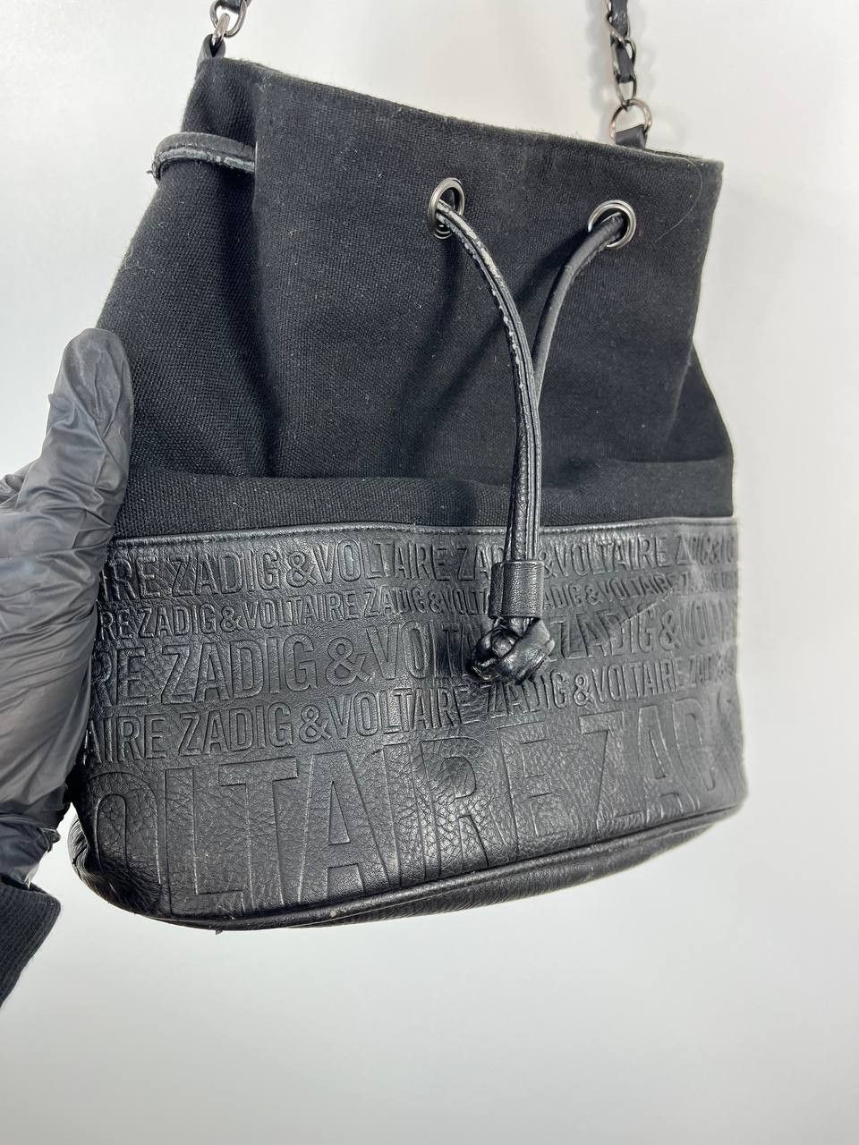 Zadig & Voltaire Zadig & Voltaire Parfums Bucket Bag Chain Shoulder Womens Size ONE SIZE - 9 Thumbnail