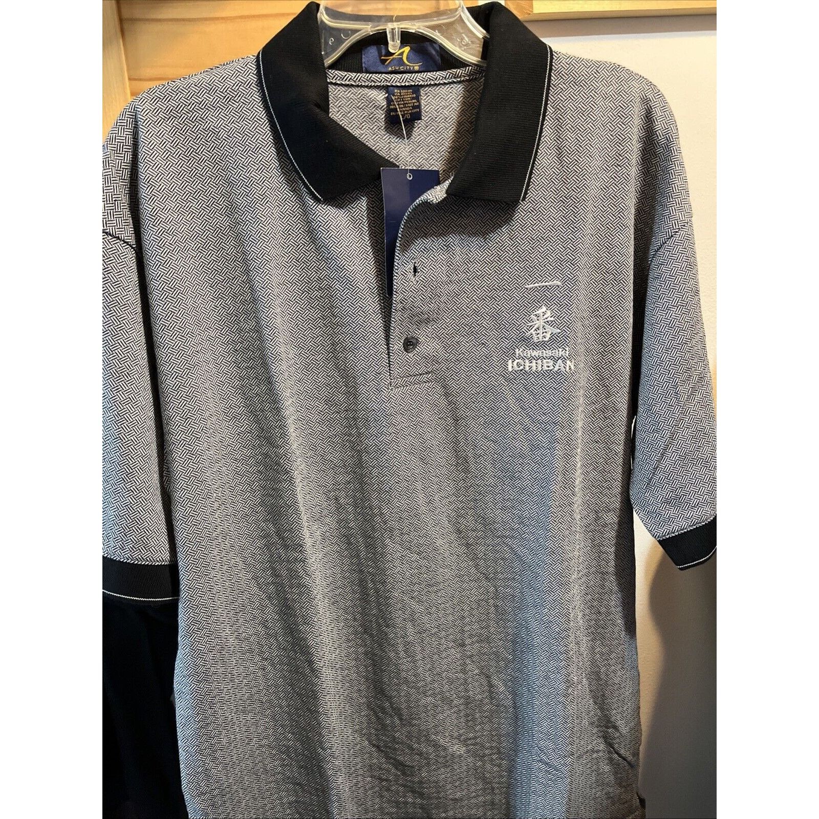 Other Ash City Kawasaki Ichiban Polo Shirt Men’s L Gray Golf NWT Size US L / EU 52-54 / 3 - 11 Thumbnail