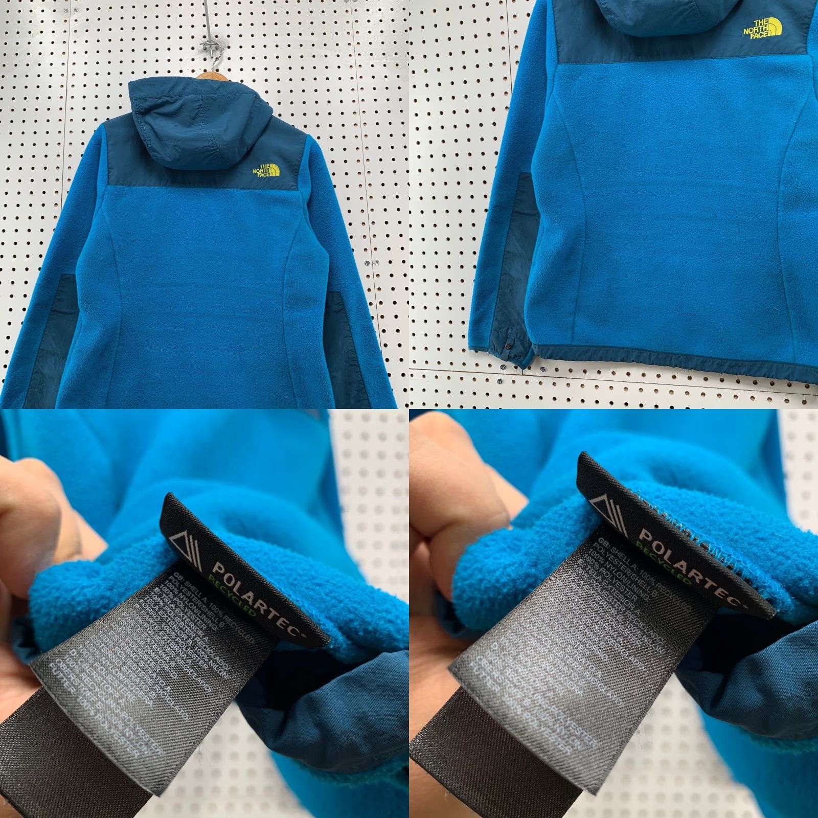 The North Face The North Face Denali Jacket Womens Small Blue Fleece Hooded Zip Polartec Size S / US 4 / IT 40 - 9 Thumbnail