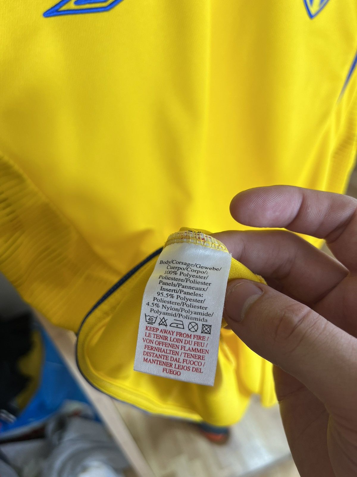 Umbro 🇸🇪Sweden National Team Umbro 2005-06 Jersey – Yellow M Y2K Size US M / EU 48-50 / 2 - 10 Thumbnail