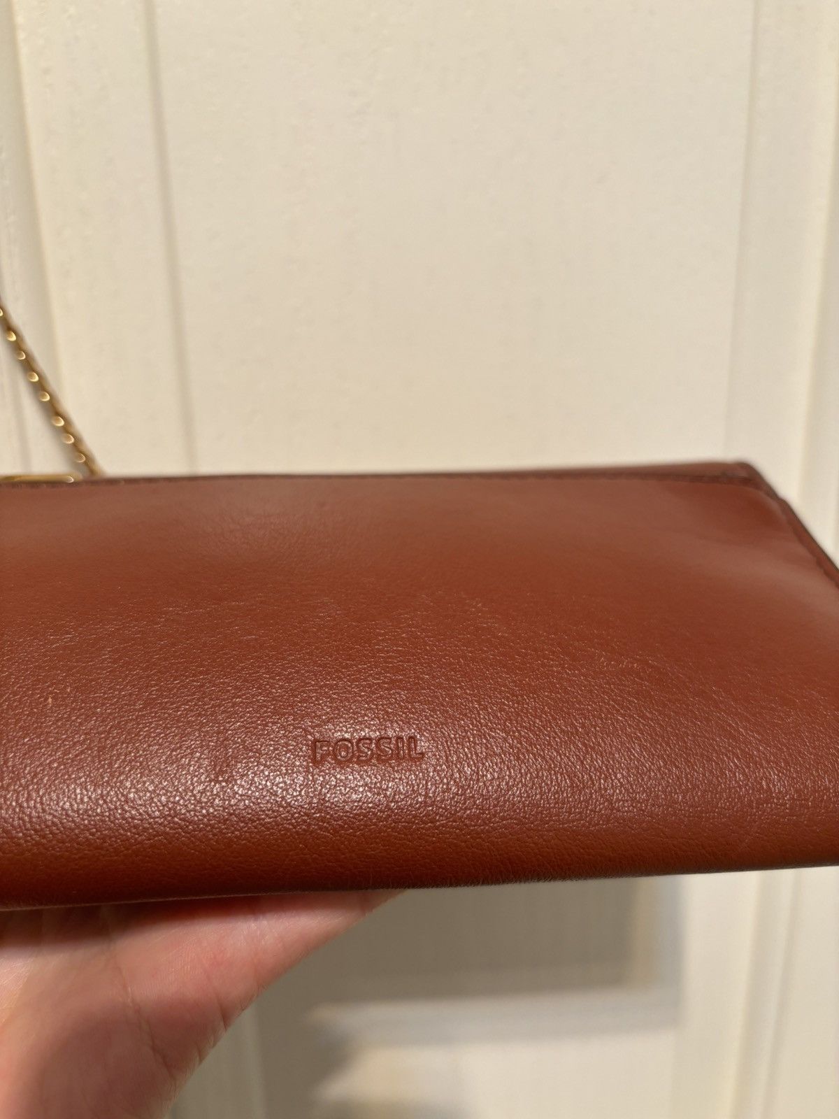 Fossil Leather Clutch/ Cross body wallet Size ONE SIZE - 4 Thumbnail
