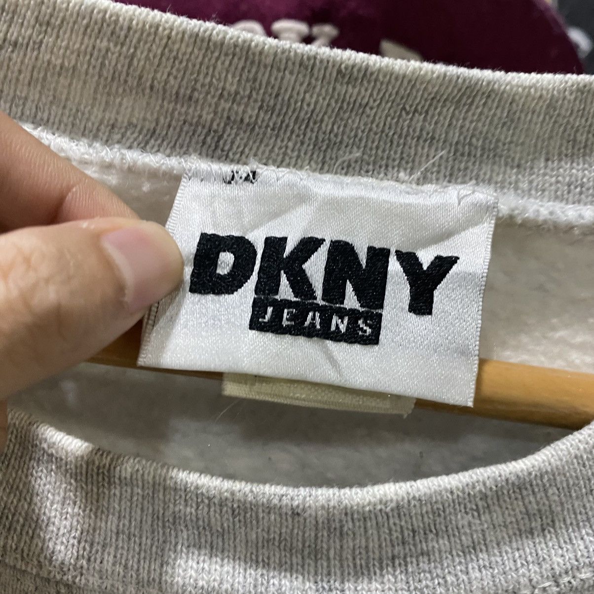 DKNY × Vintage Vintage DKNY Jeans Big Logo Sweatshirts Size US XXL / EU 58 / 5 - 8 Thumbnail