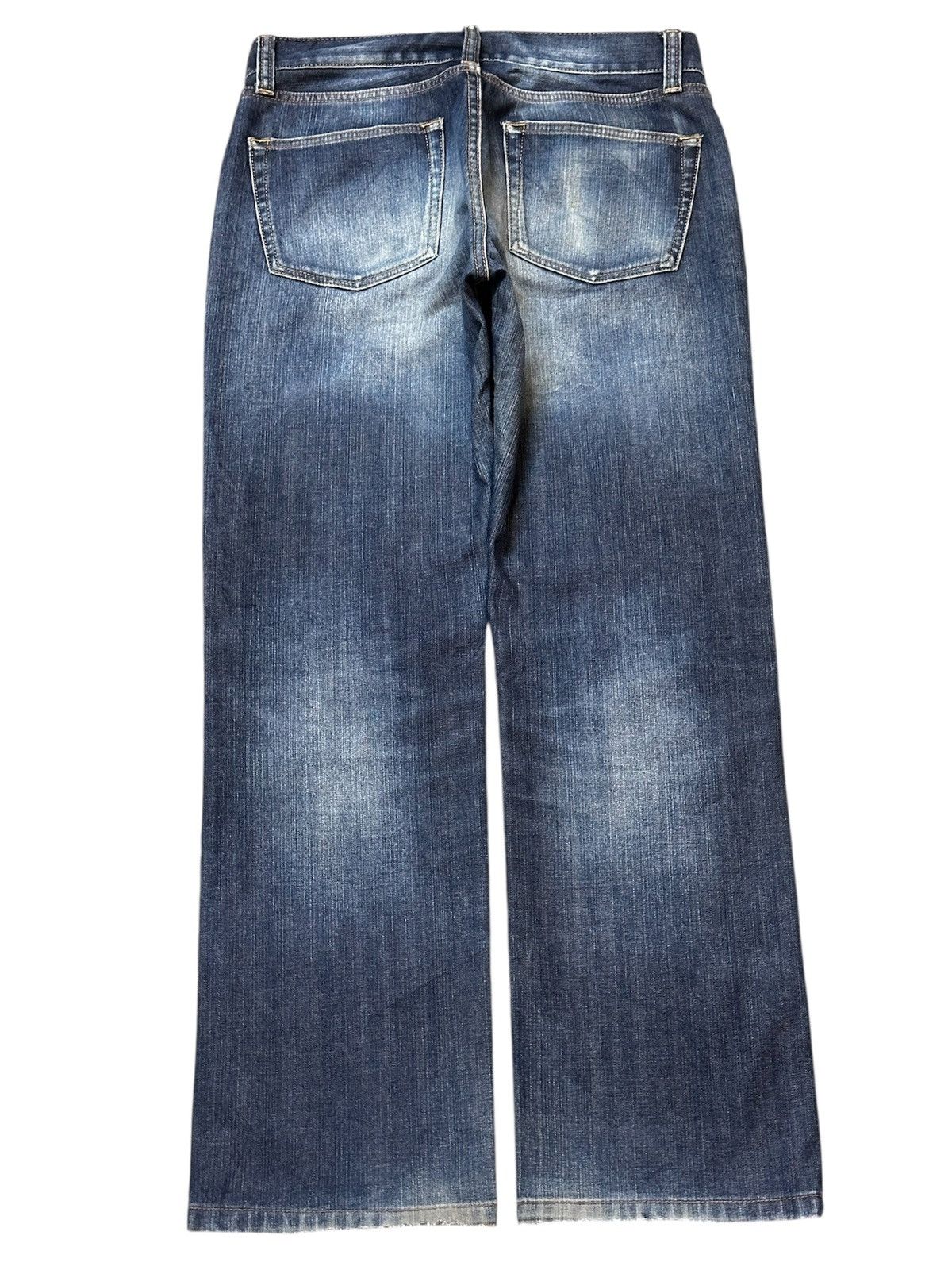 Uniqlo Vintage Japanese Uniqlo Mud Wash Style Jeans Size US 31 - 2 Thumbnail