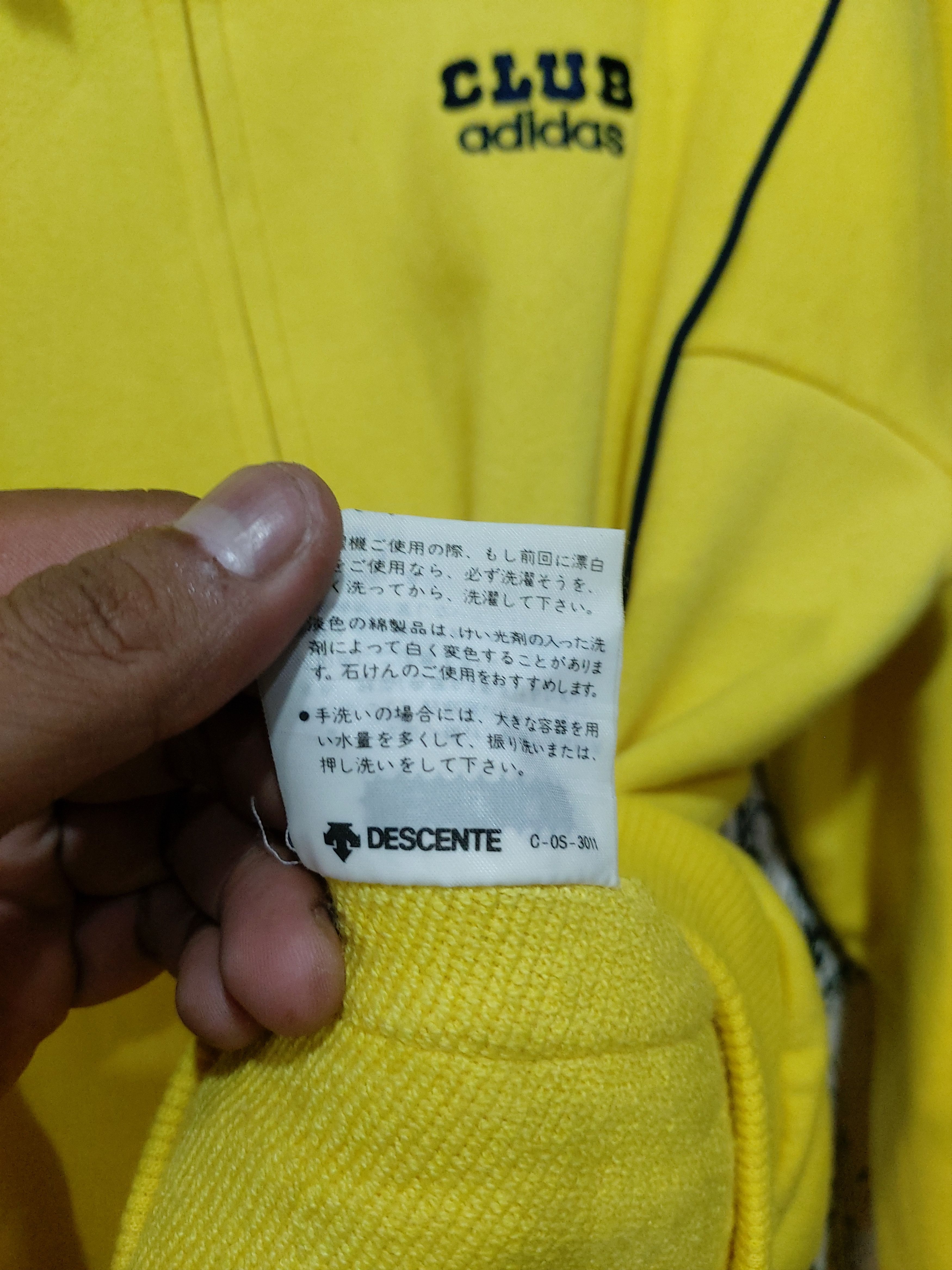 Adidas × Vintage 80'S VINTAGE ADIDAS CLUB HOODIE Size US L / EU 52-54 / 3 - 11 Thumbnail
