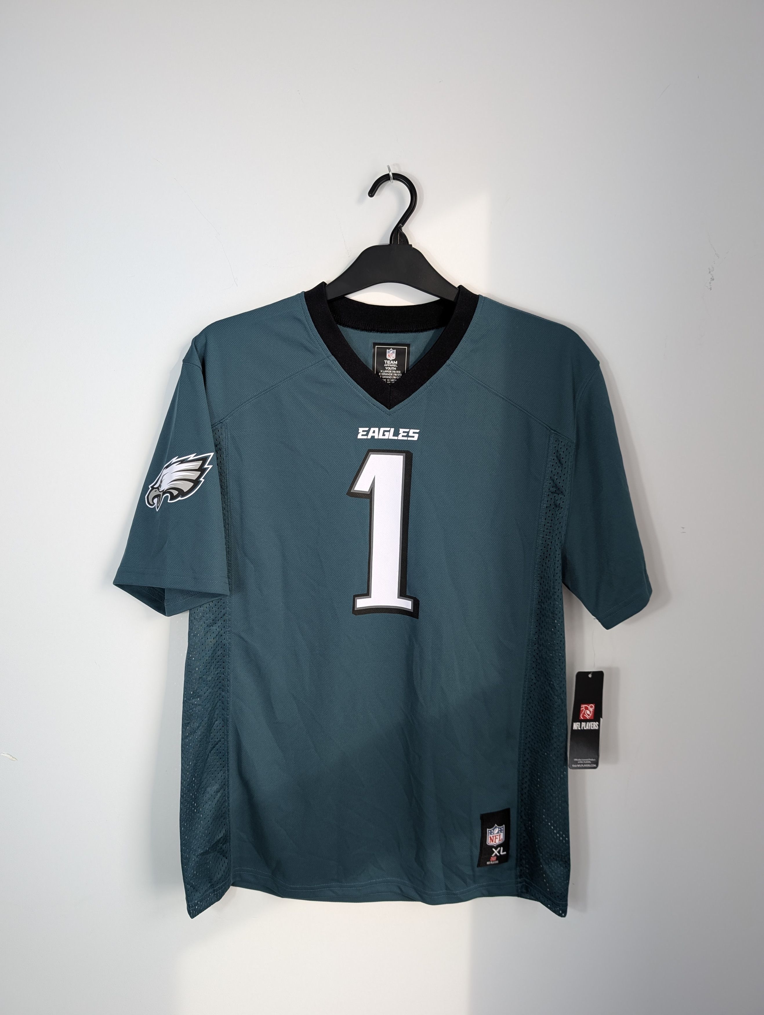NFL NFL Jalen Hurts Eagles Jersey Green Streetwear Boxy Y2K Size US S / EU 44-46 / 1 - 1 Thumbnail