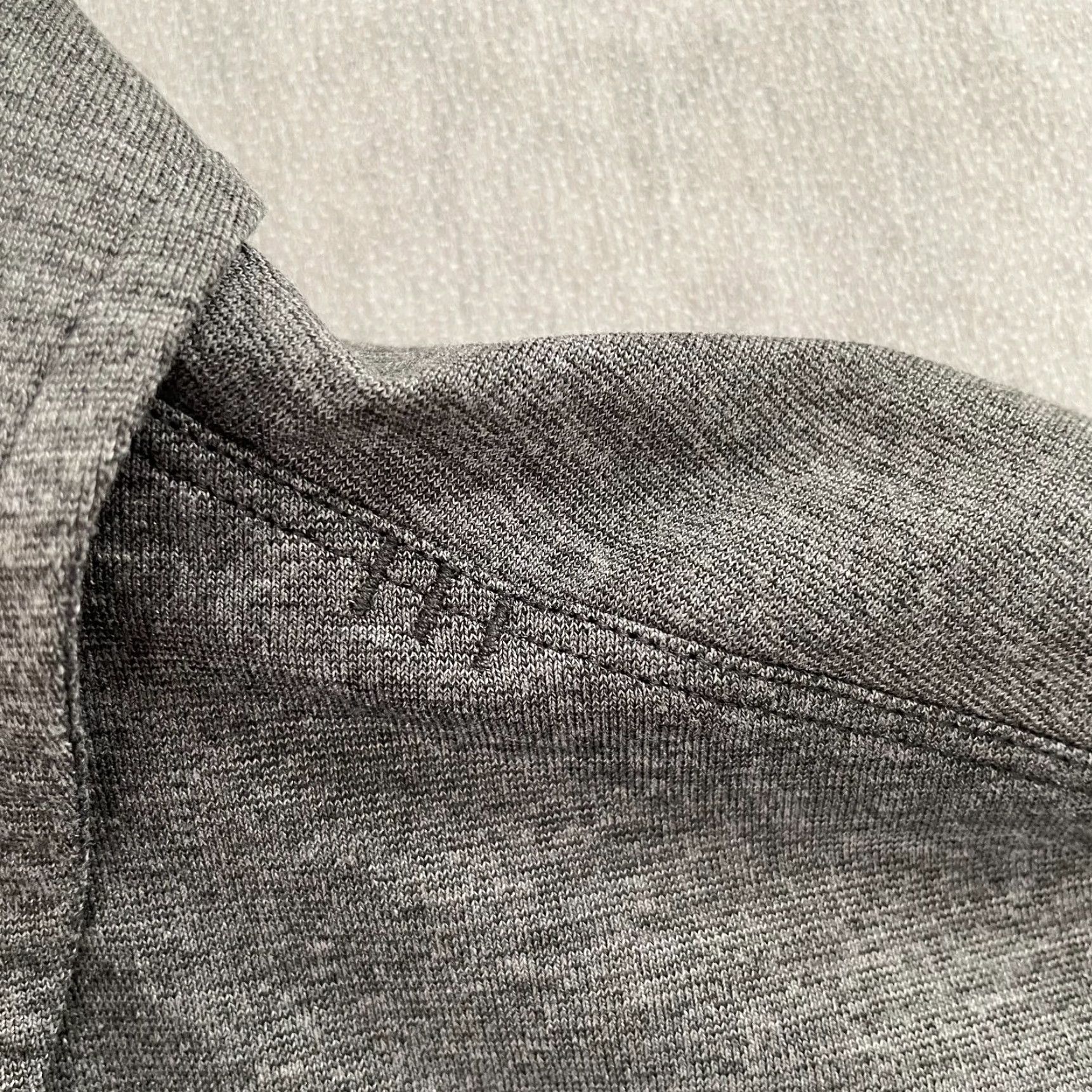 Lululemon Lululemon Tech Polo Mens Shirt Large Gray Short Sleeve Breathable Athletic Fit Size US L / EU 52-54 / 3 - 4 Thumbnail
