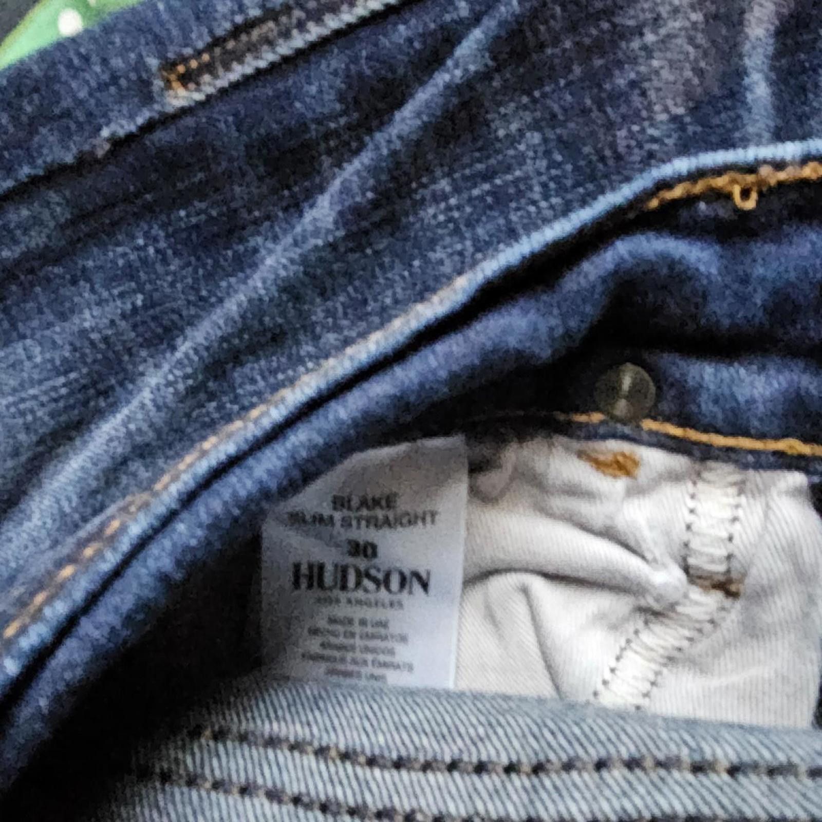 Hudson Hudson Men's Blue Jeans Size US 30 / EU 46 - 5 Thumbnail