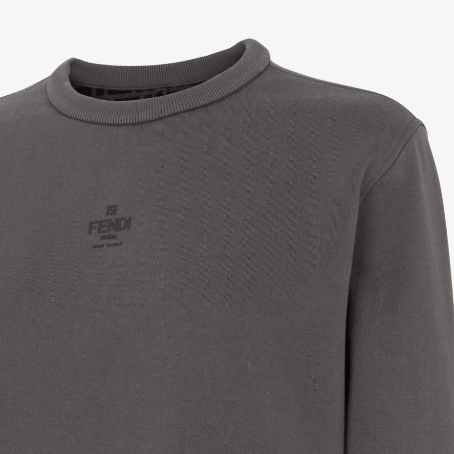 Fendi o1s1wg111224 Sweatshirt in Grey Size XS / US 0-2 / IT 36-38 - 3 Thumbnail